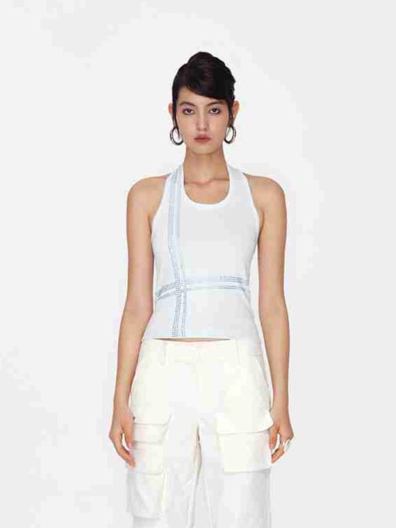 AUJIZ HALTER TOP