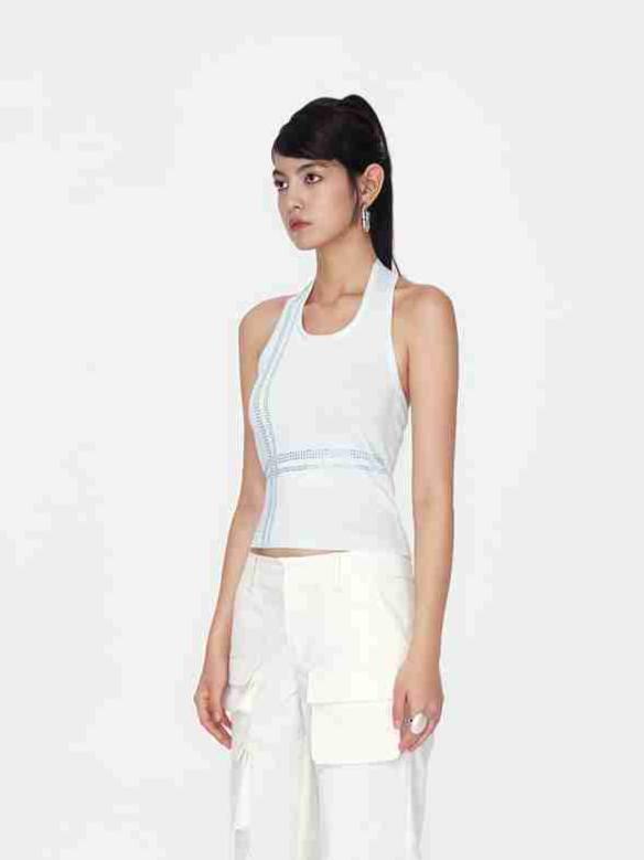 AUJIZ HALTER TOP