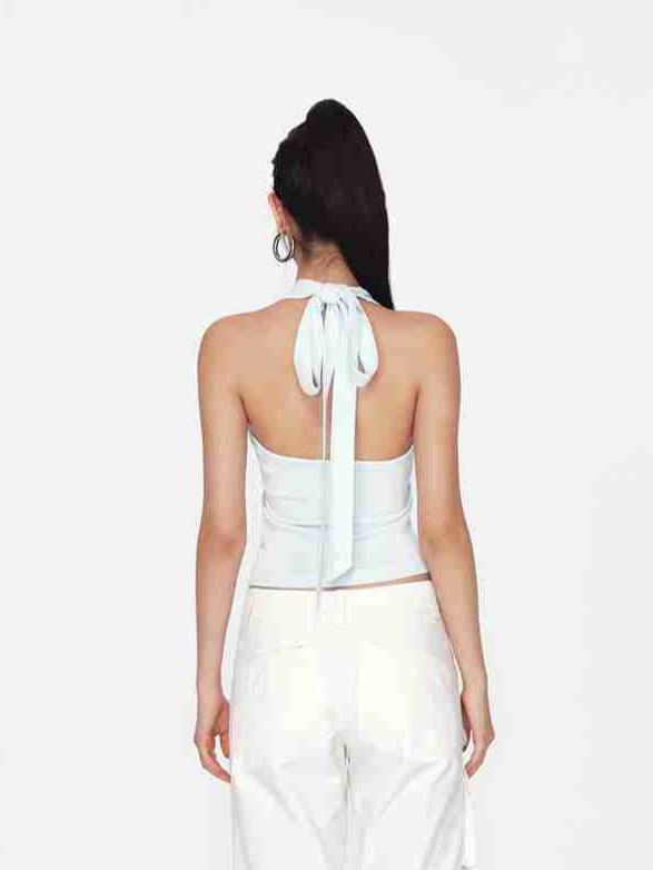 AUJIZ HALTER TOP