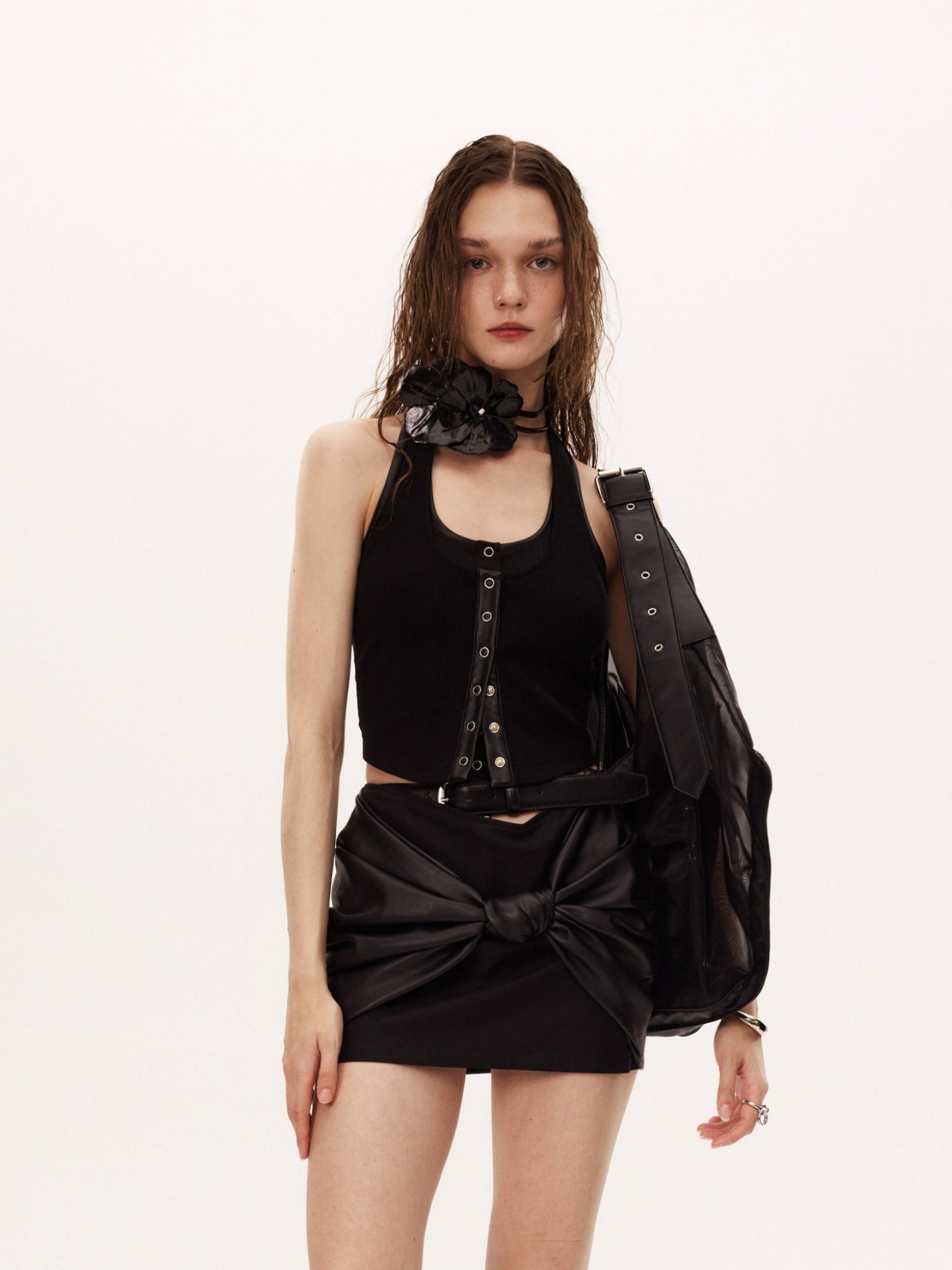 BELLA TOP in black