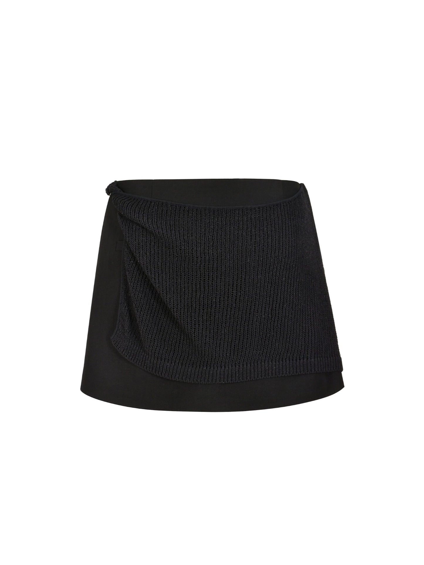 DIEC SKORT in black