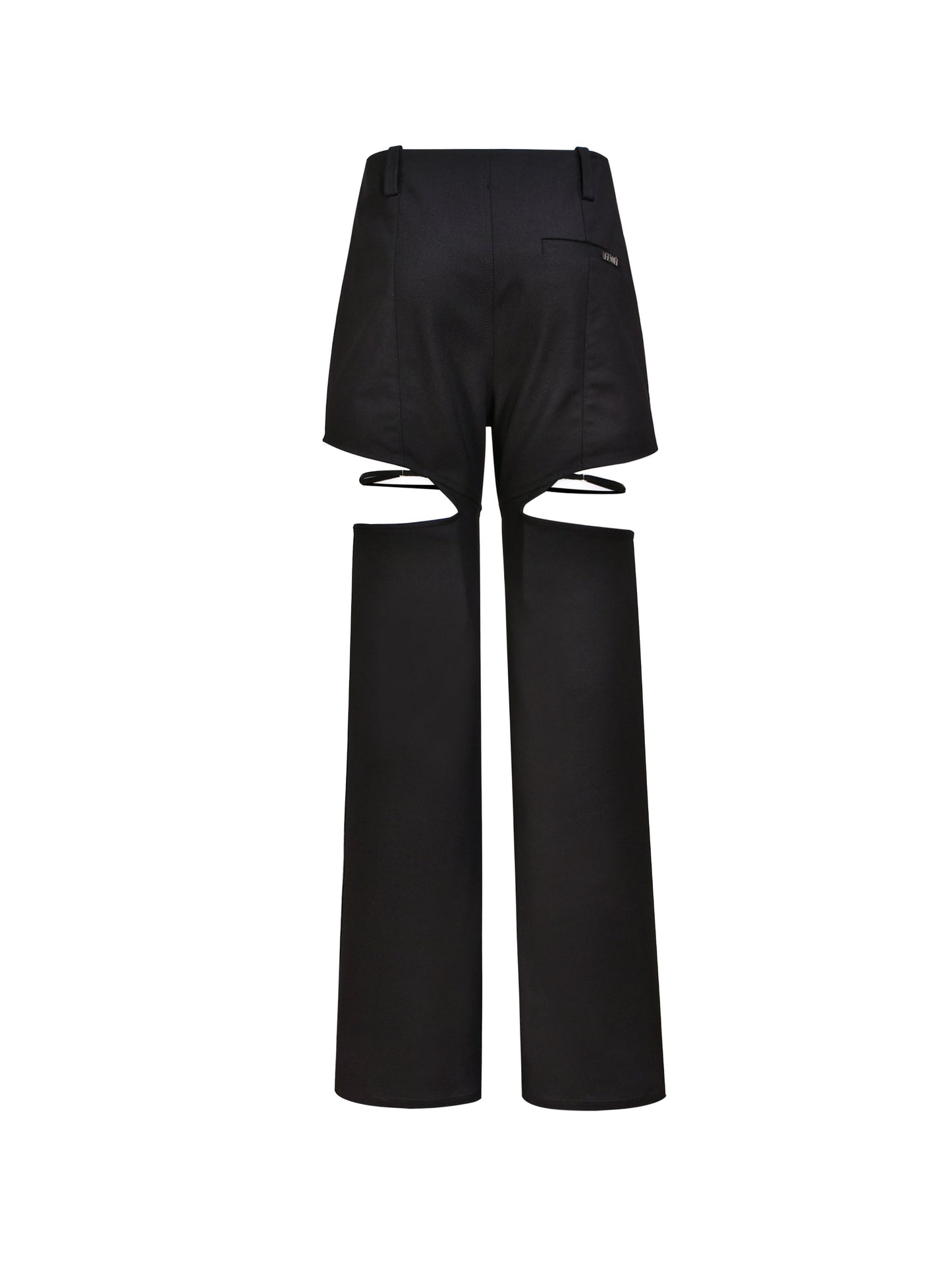 WAON TROUSERS in black