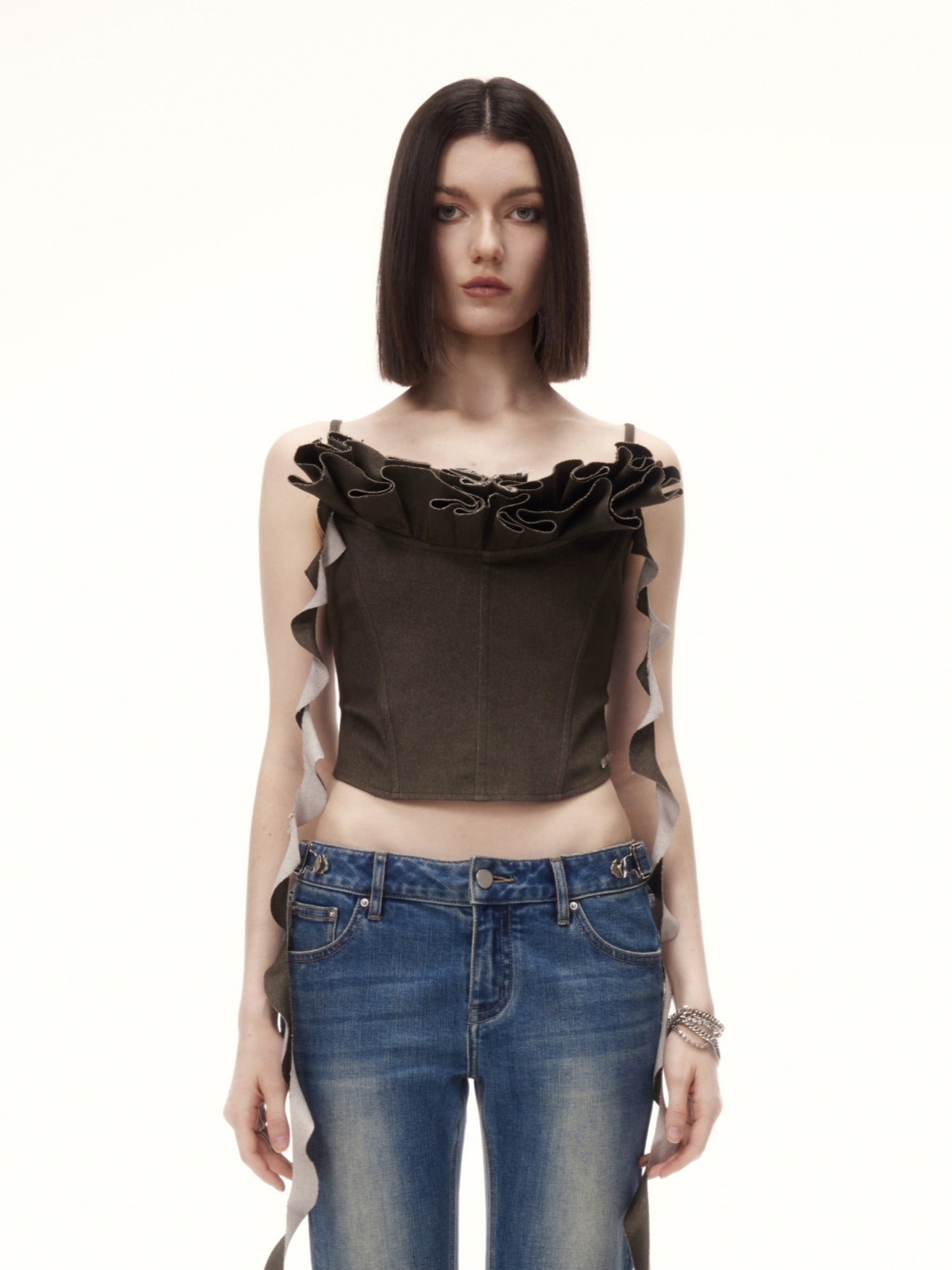 BIME TOP in green