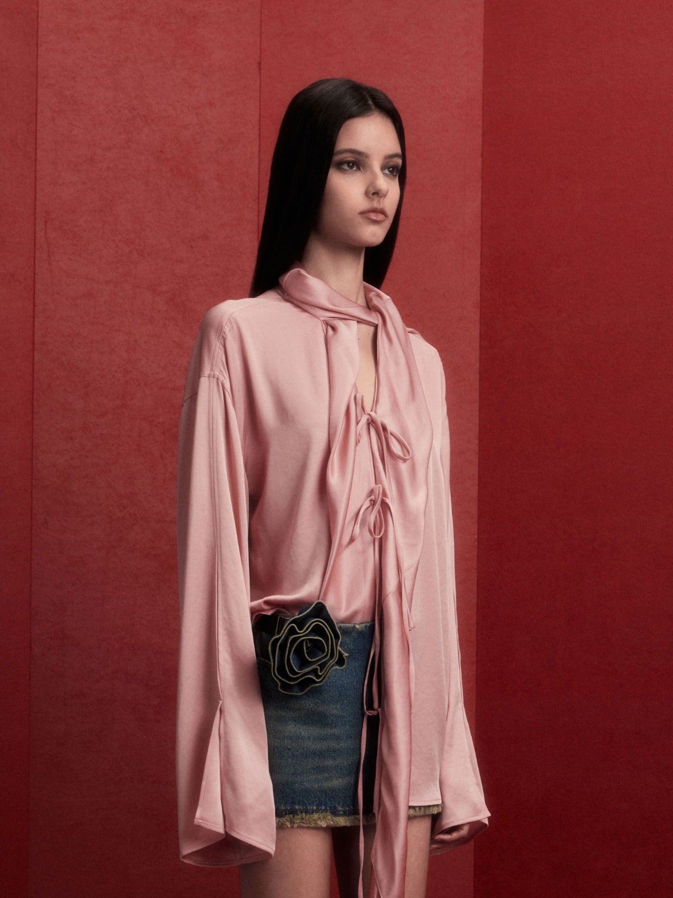 SUCOO BLOUSE in pink