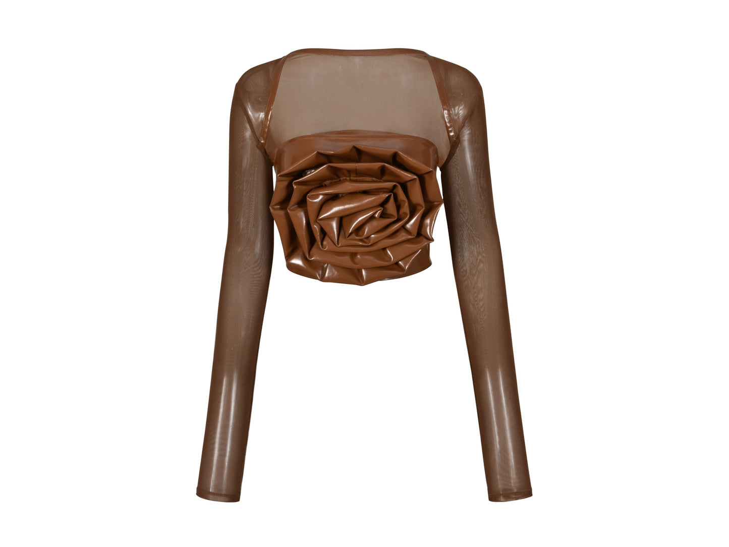 ROSEES TOP in brown