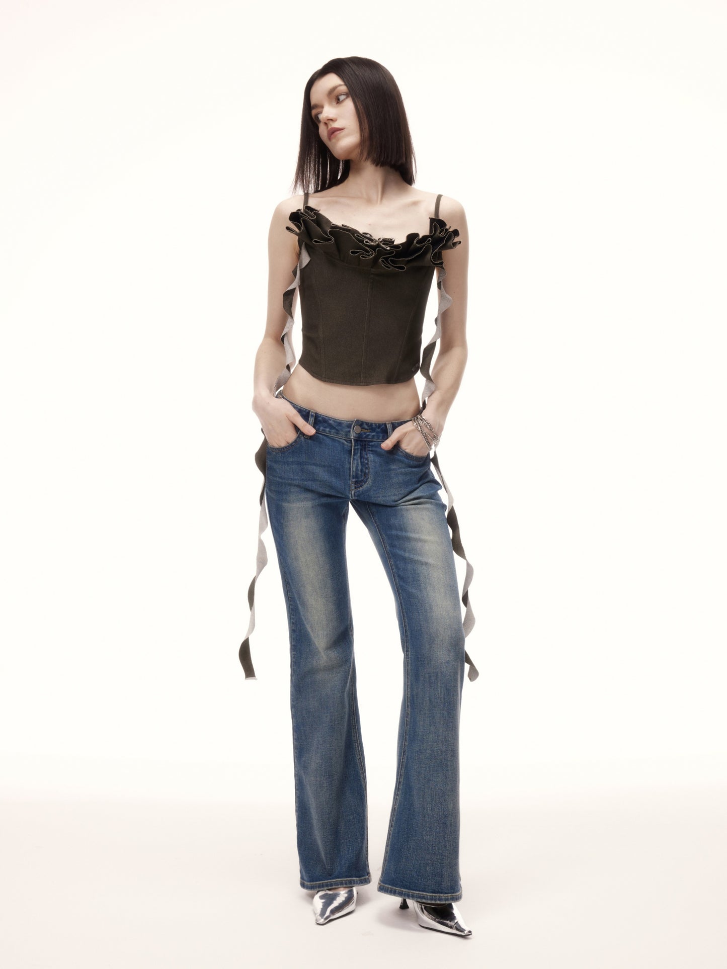 BIME TOP in green