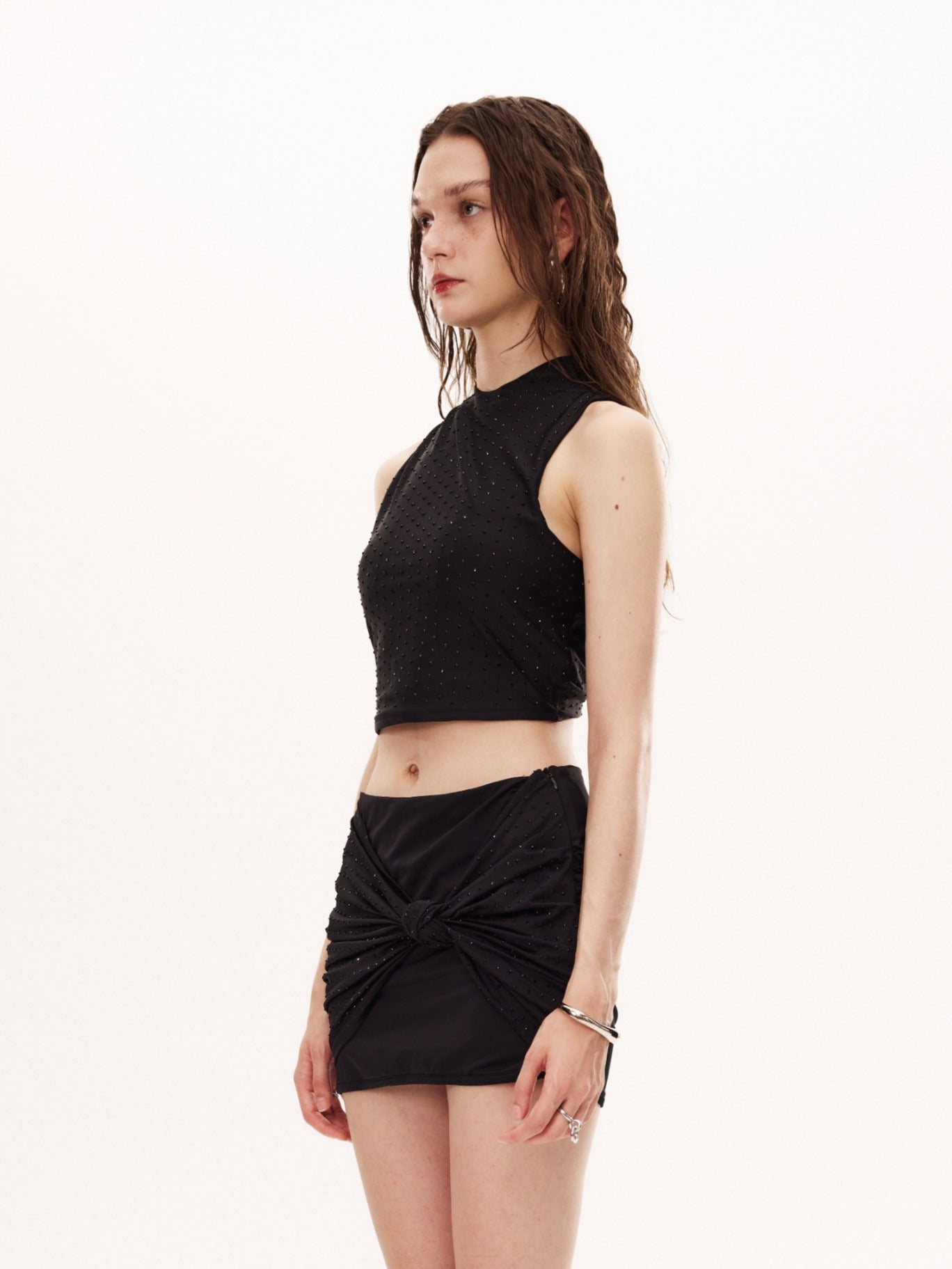 LIPA TOP in black