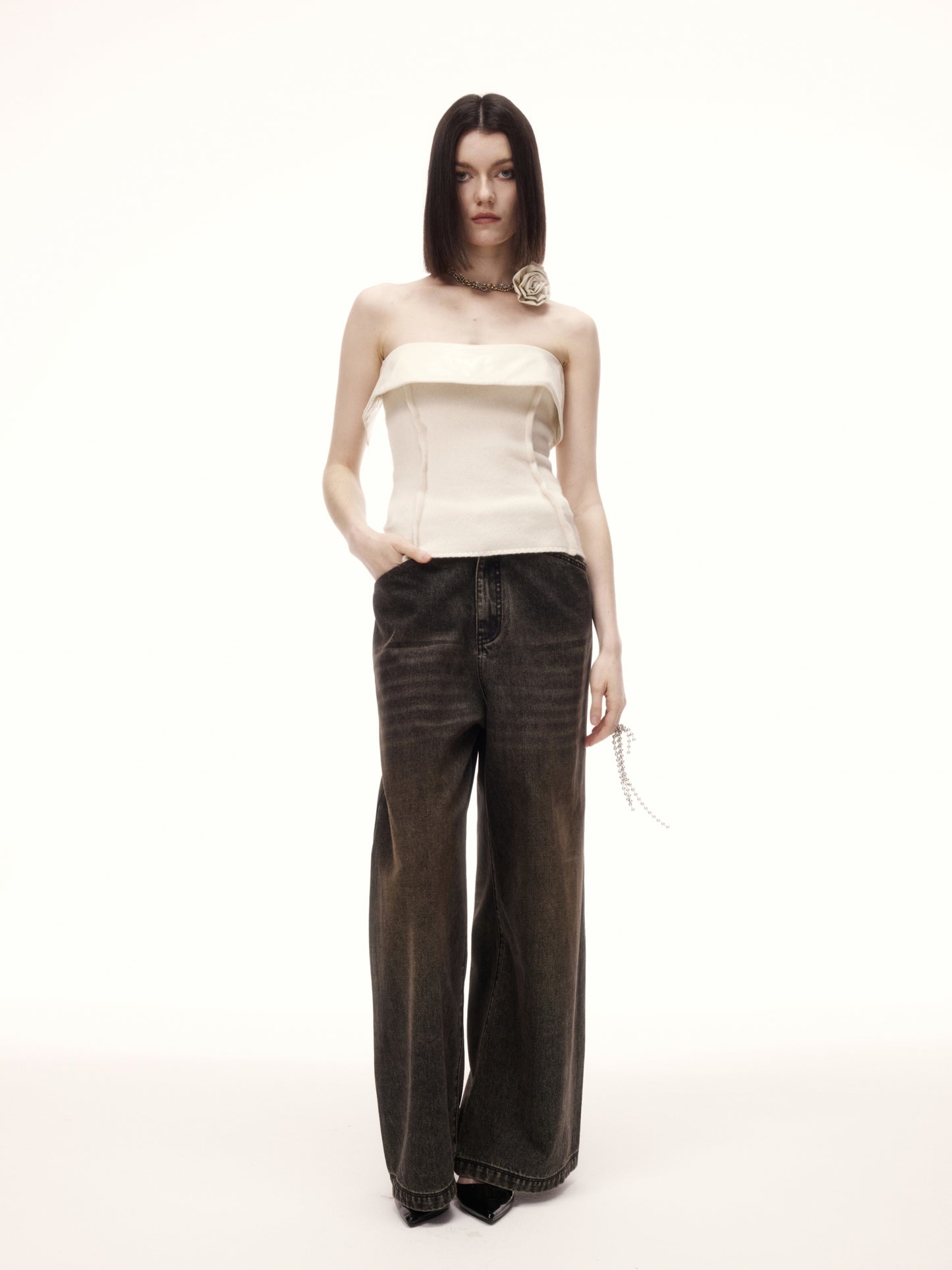 LILOS TOP in beige