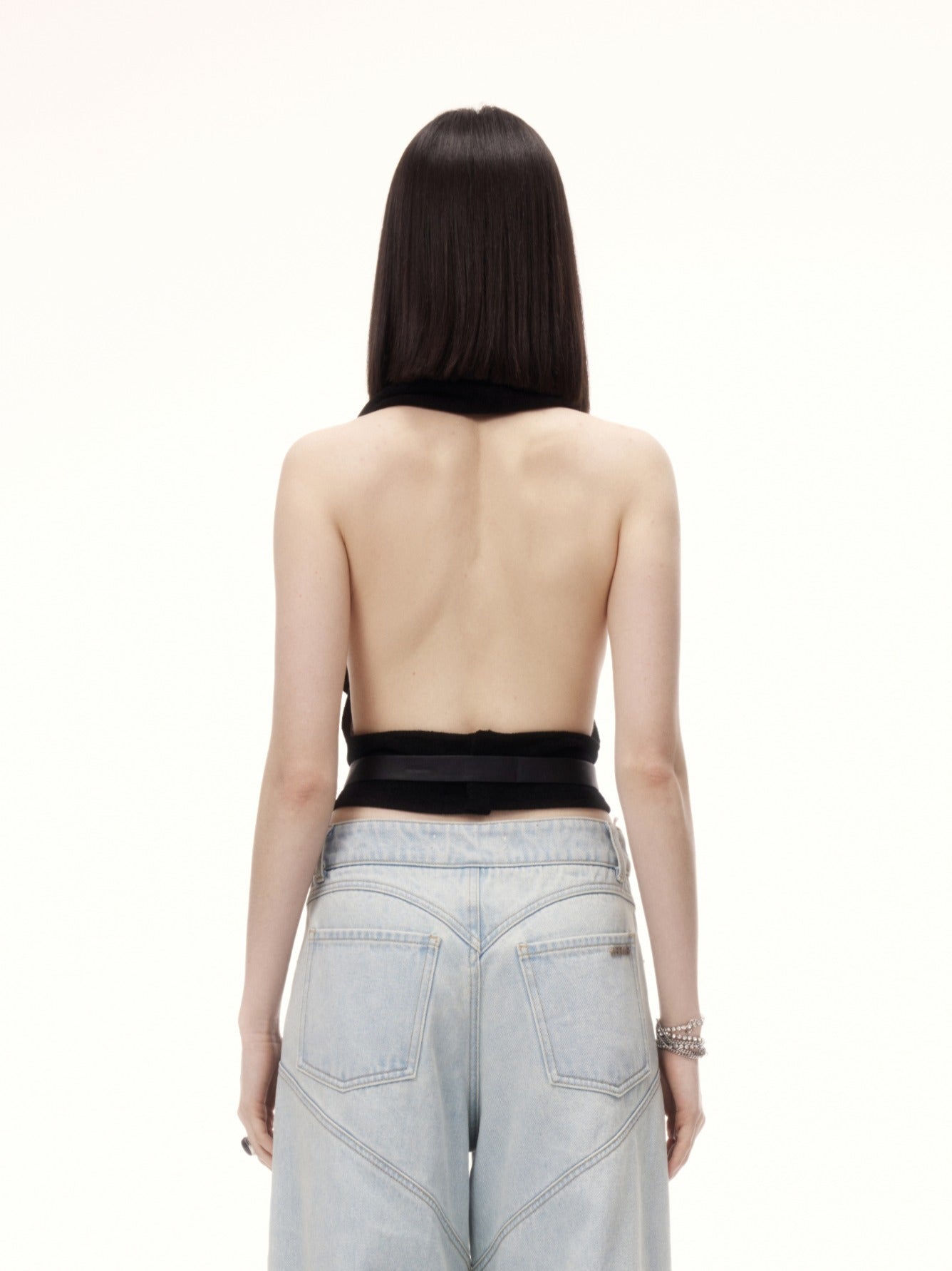 LIAMO TOP in black