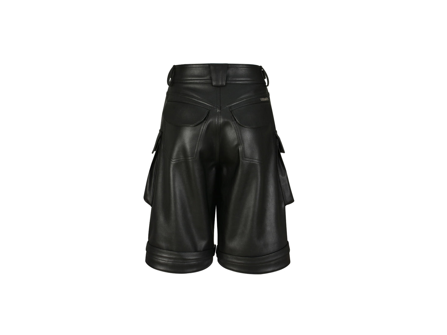 KOSY MIDI TROUSERS in black