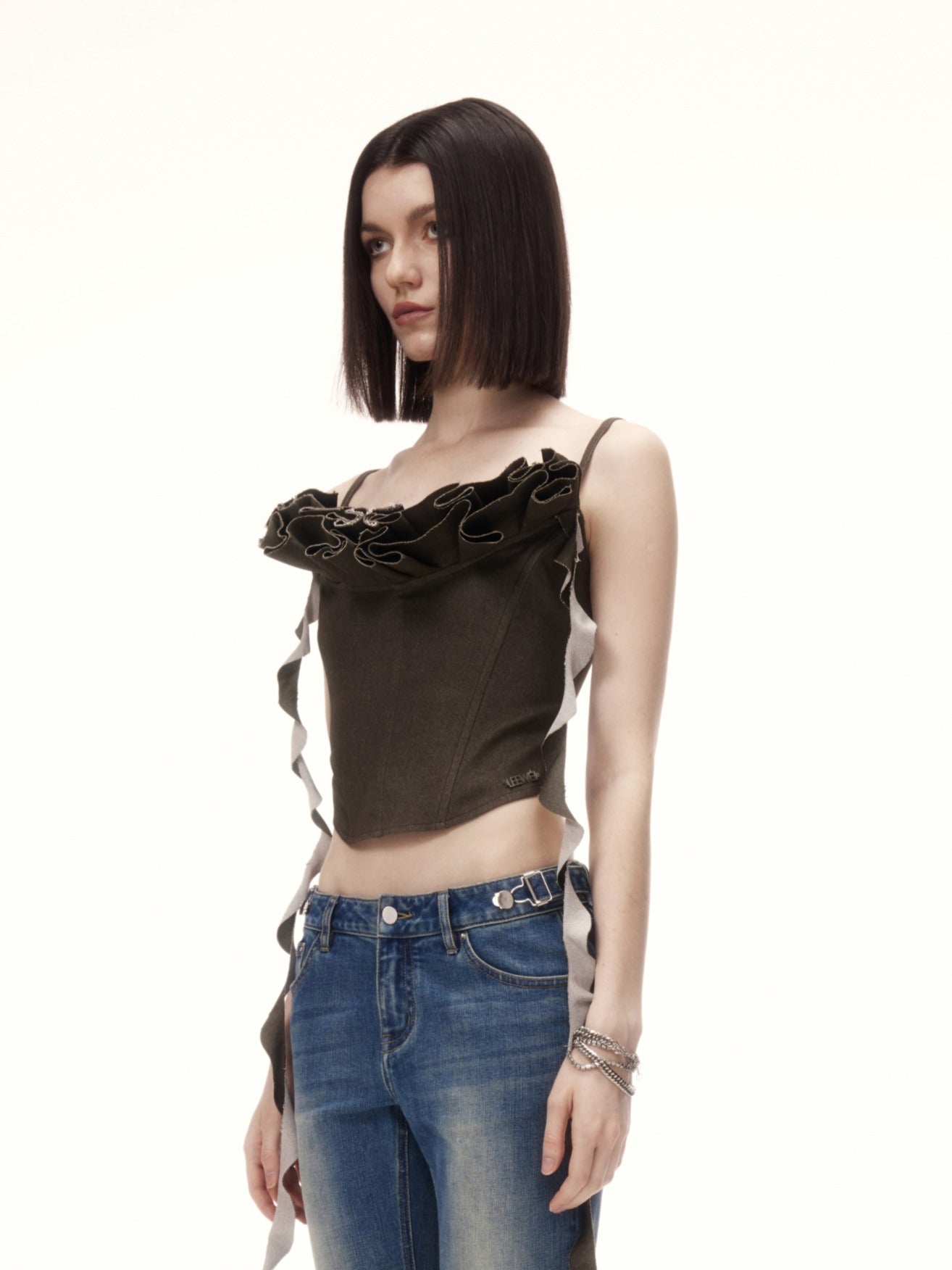 BIME TOP in green
