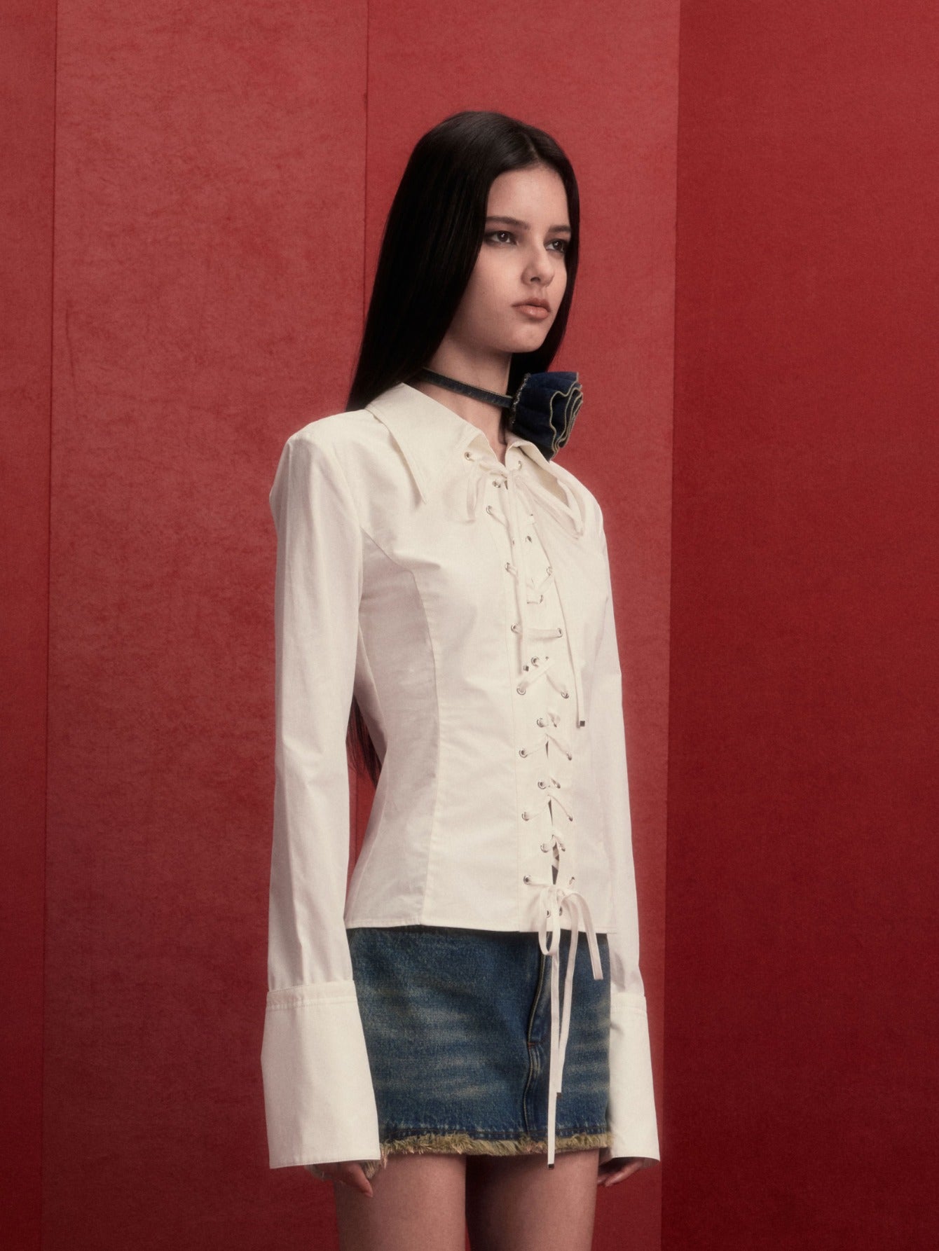 ZZNS TOP in white