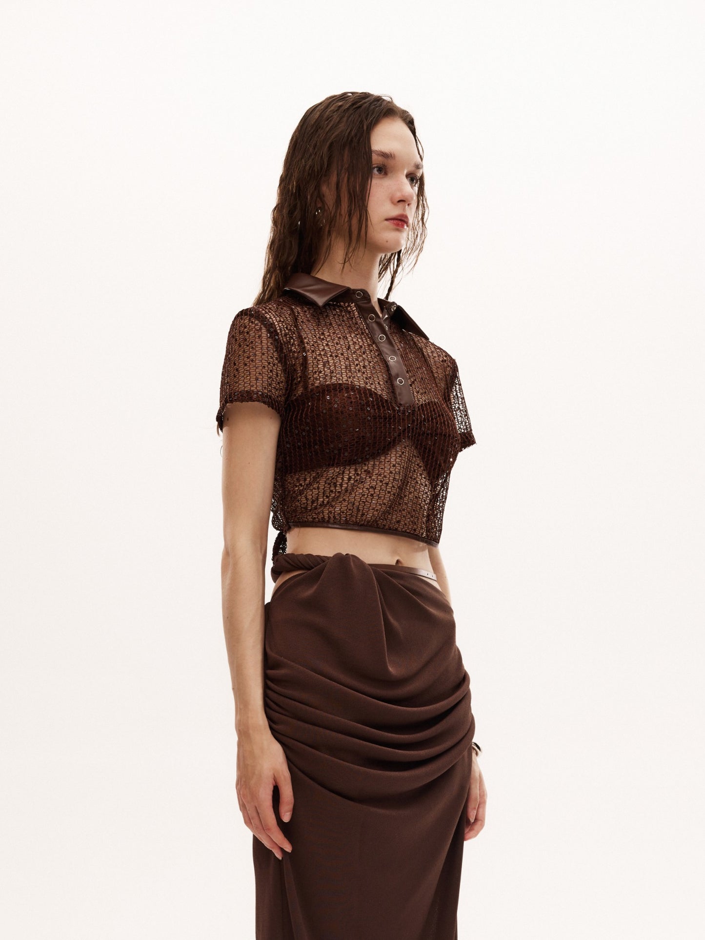 ZUPIA TOP in brown