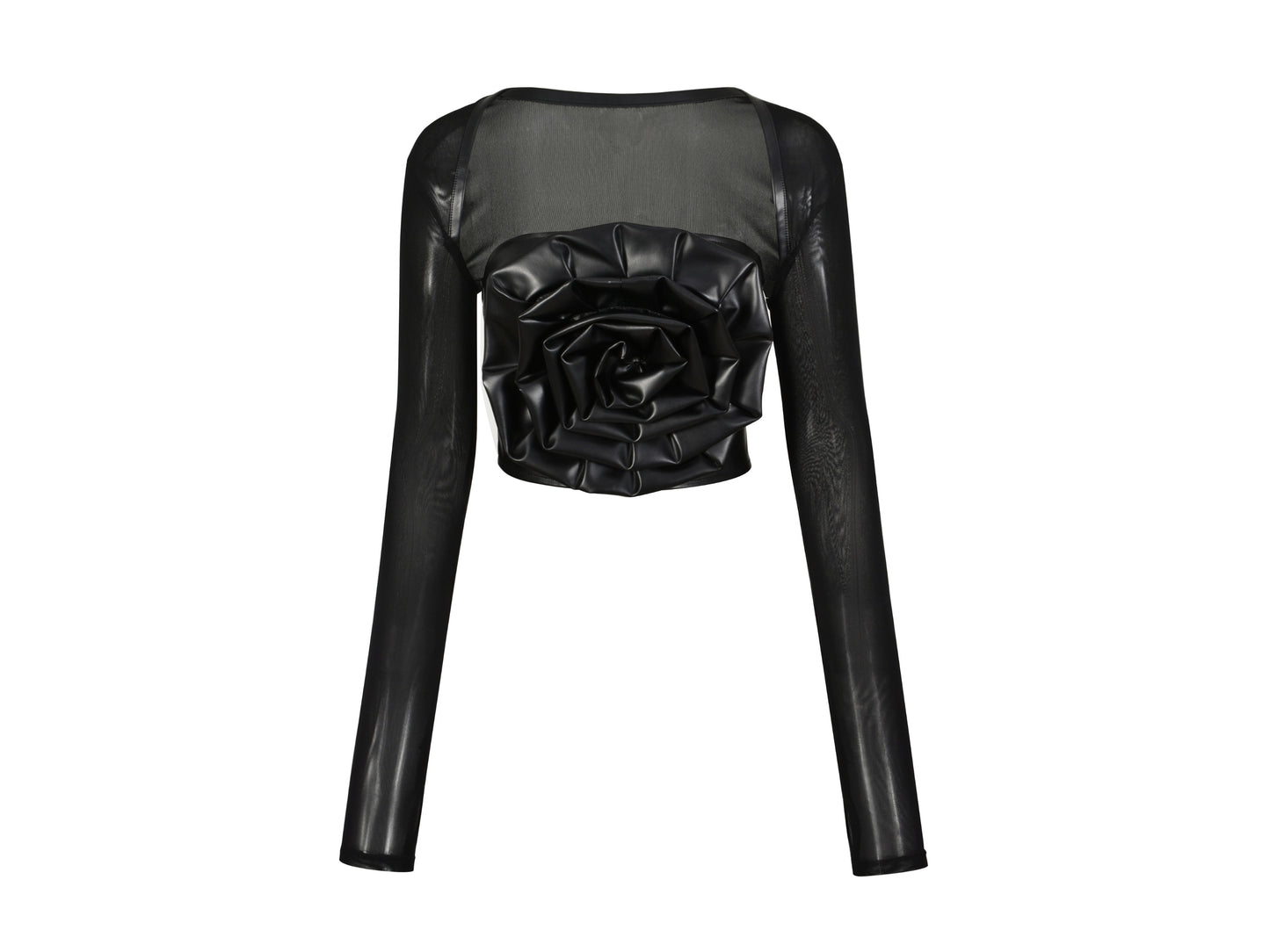 ROSEES TOP in black