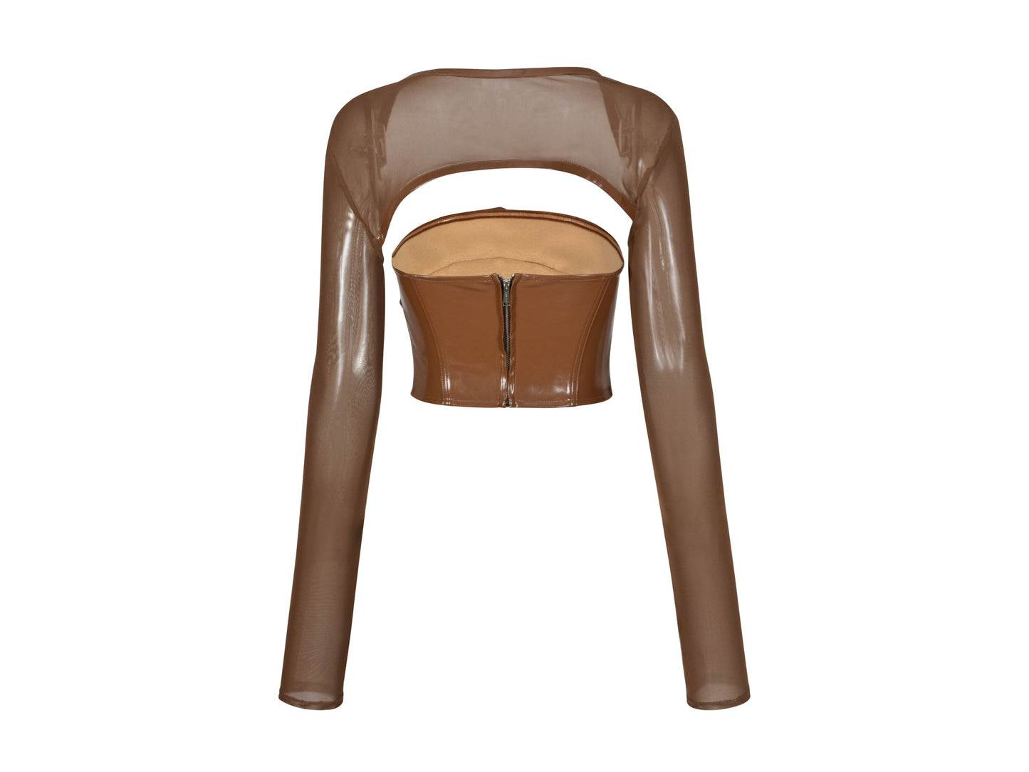 ROSEES TOP in brown