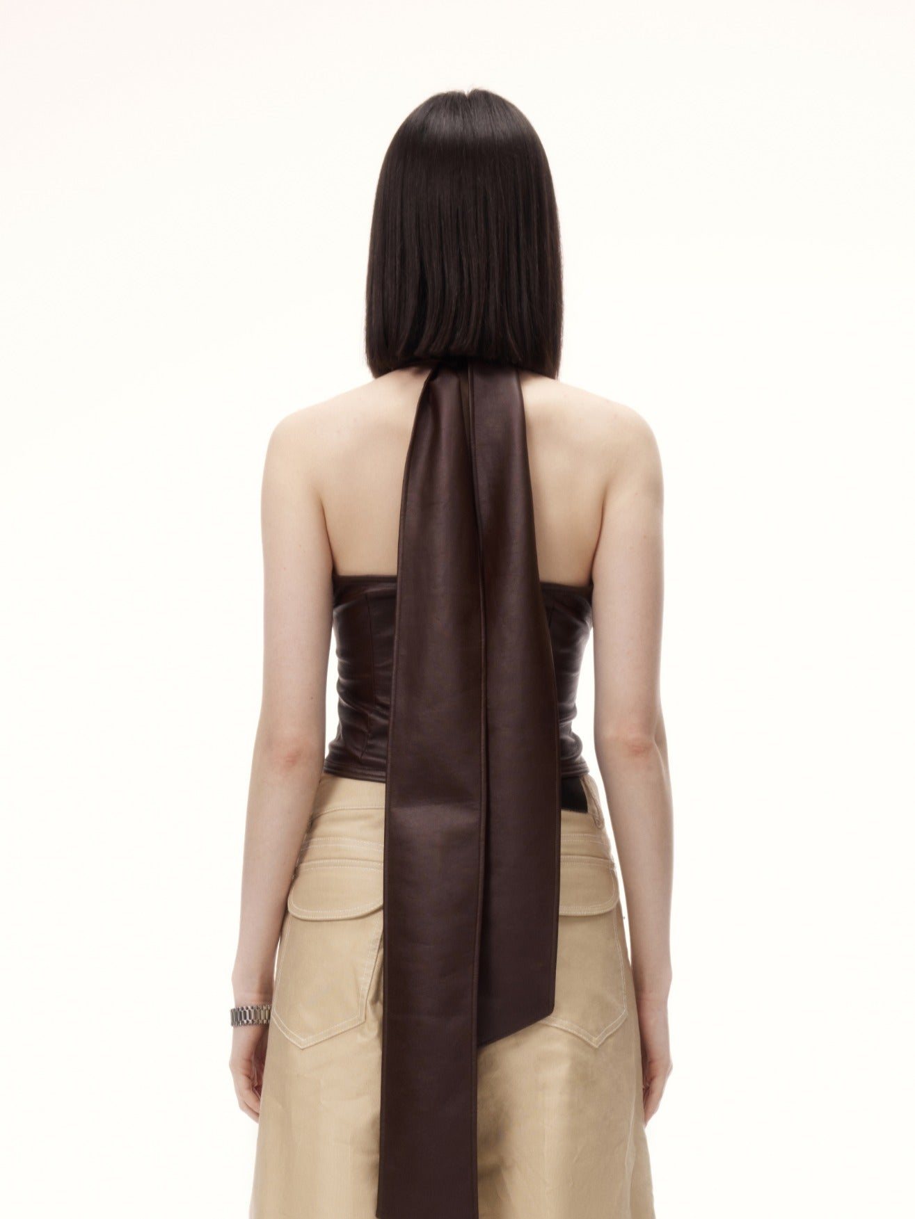 DALLO TOP in brown