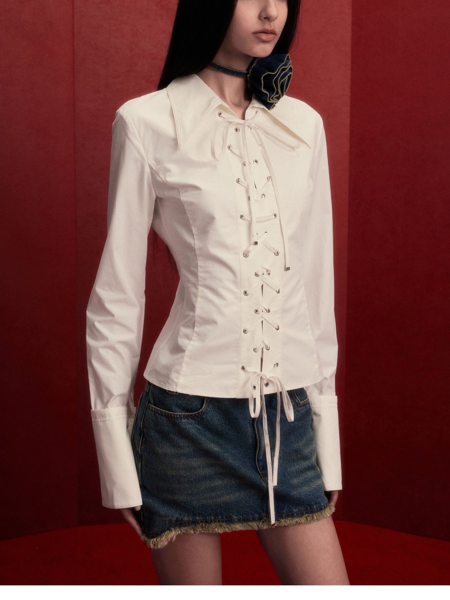 ZZNS TOP in white