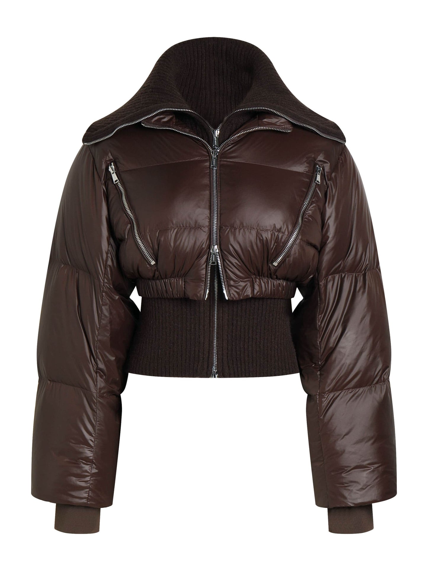 YORA DOWN JACKET in brown