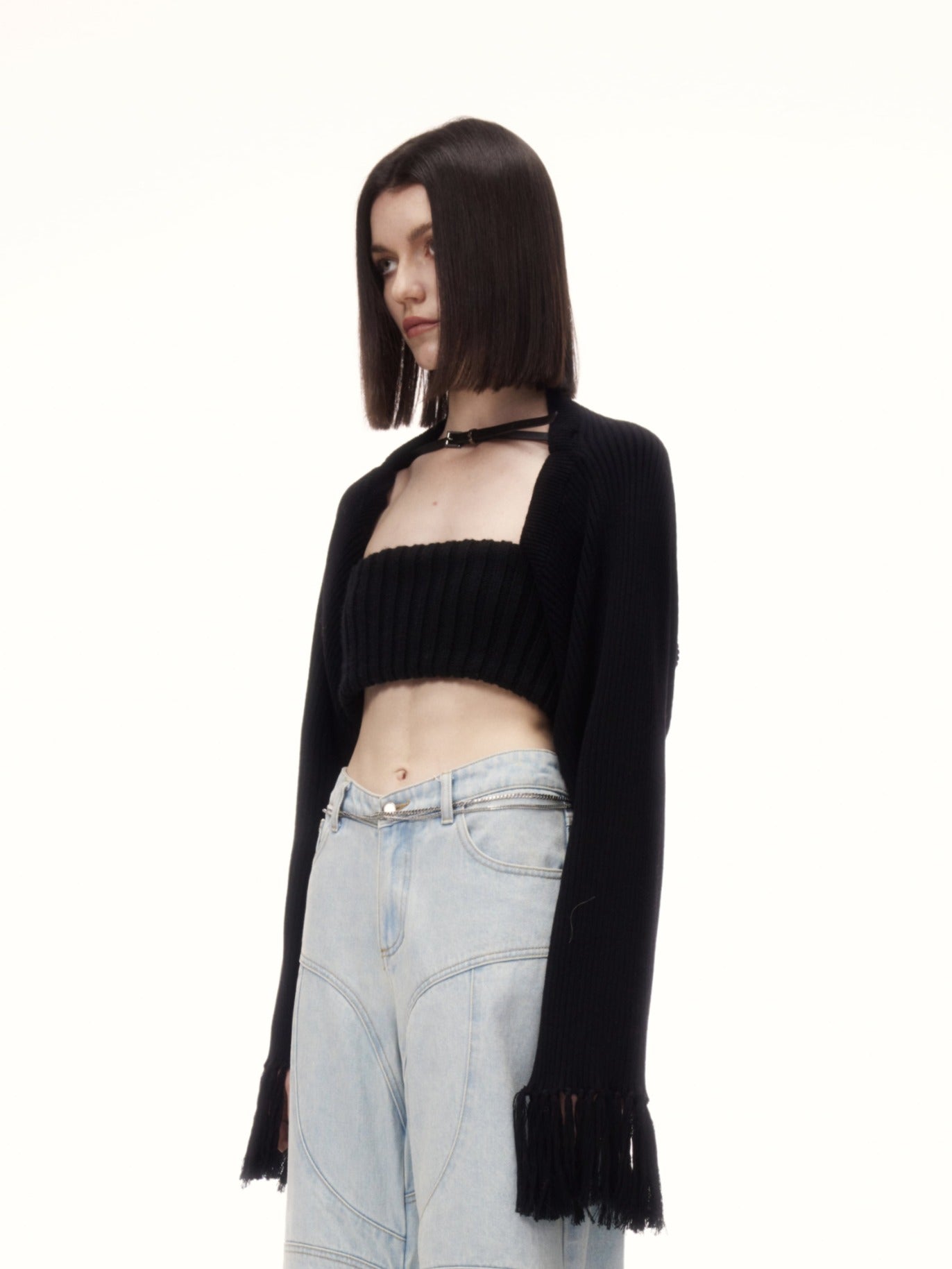 KENCU SHAWL in black