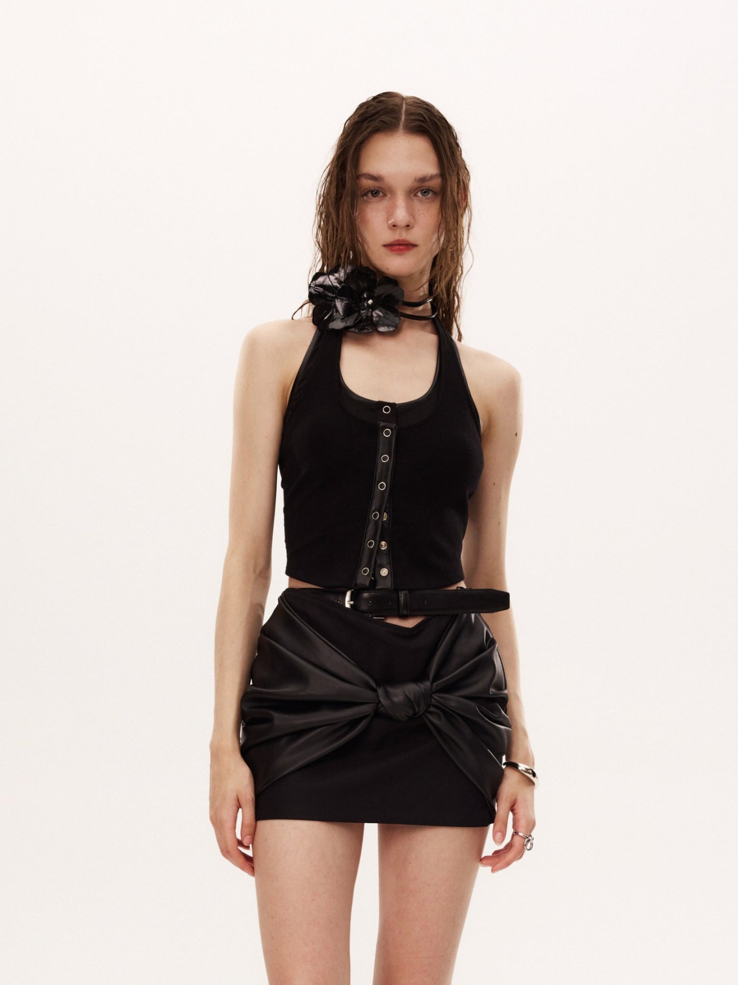 BELLA TOP in black