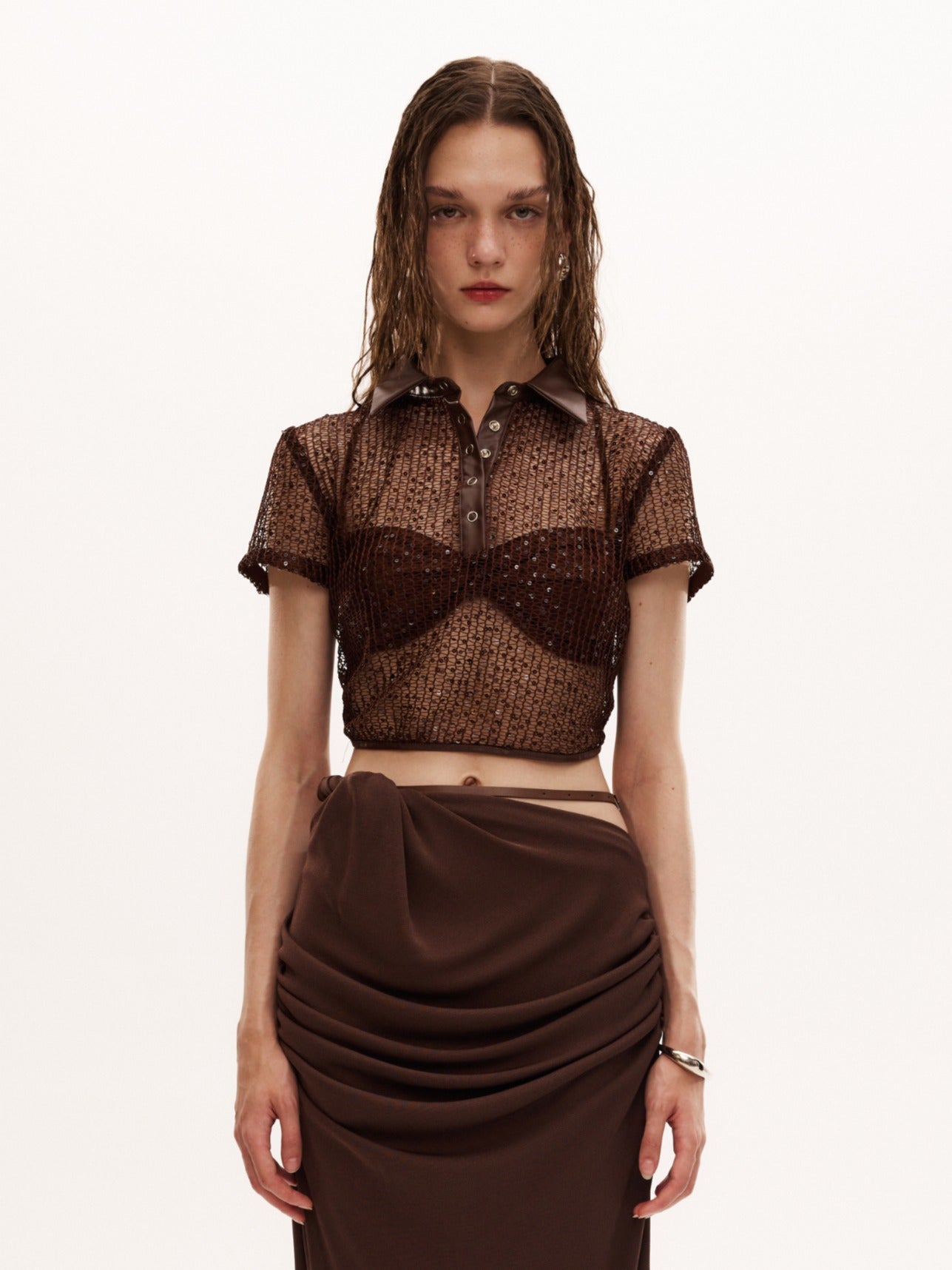 ZUPIA TOP in brown
