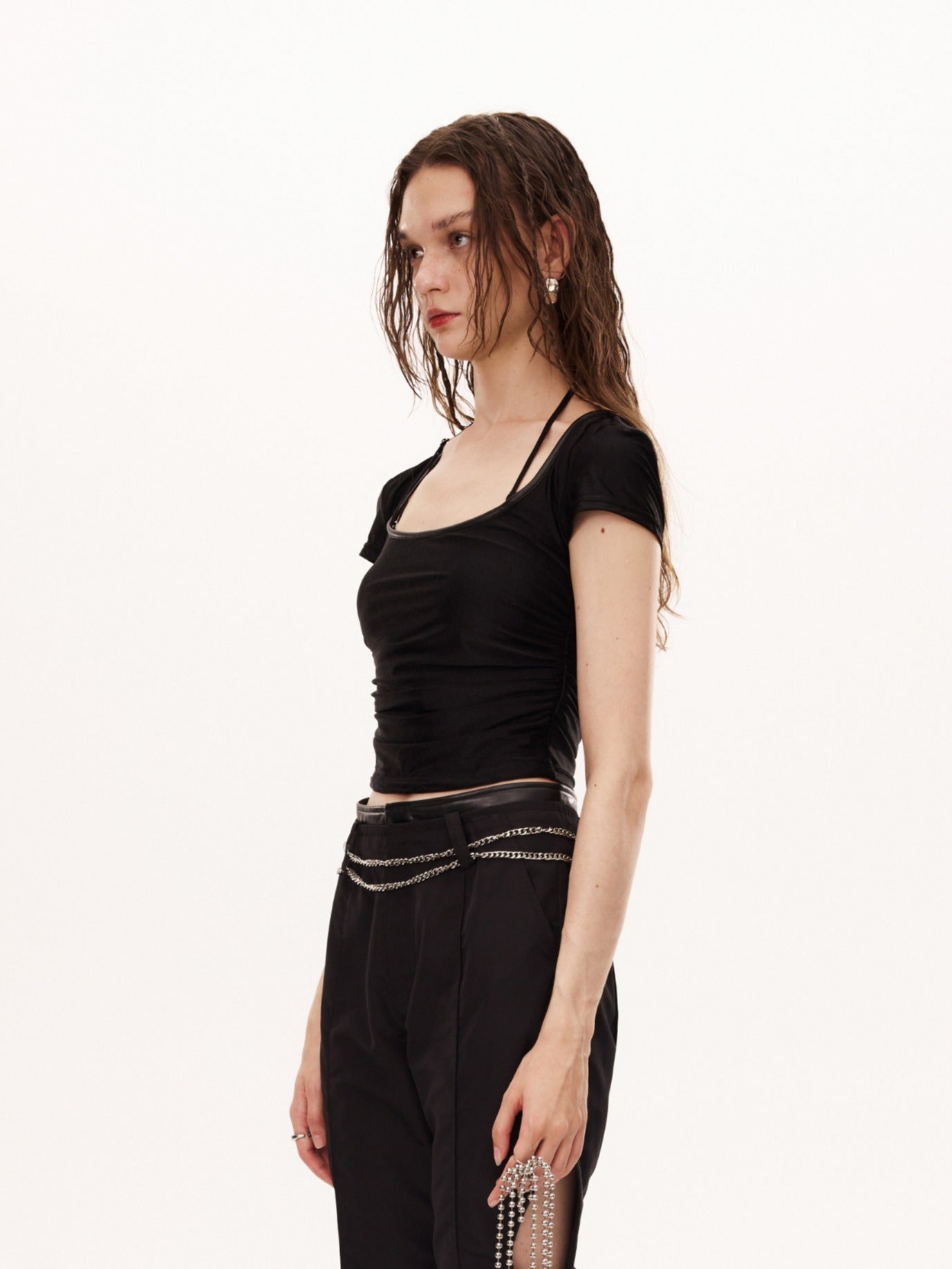 SICH TOP in black