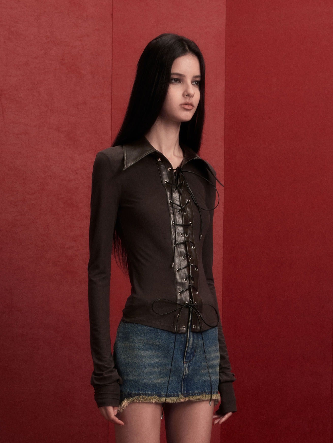 ZZNS TOP in brown