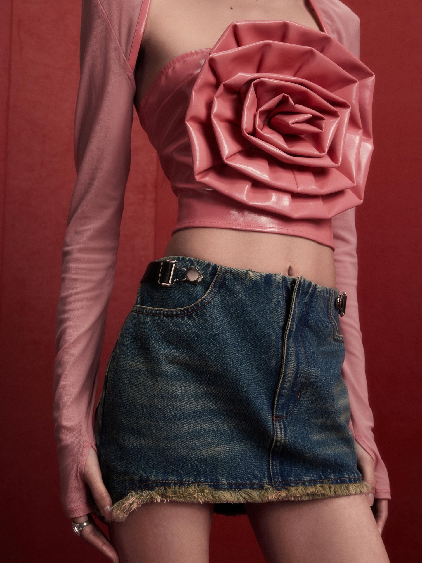 ROSEES TOP in pink