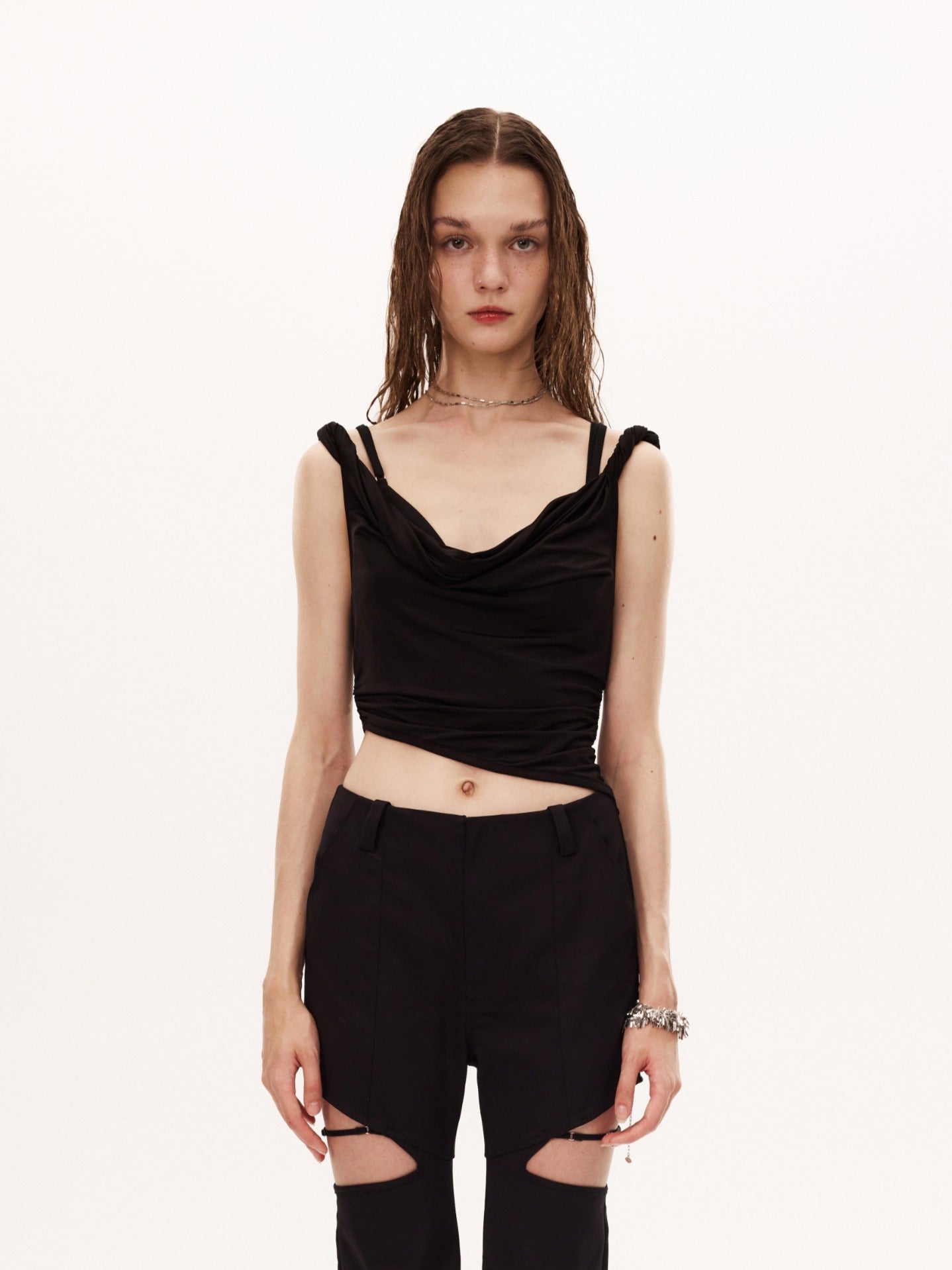 DALII TOP in black