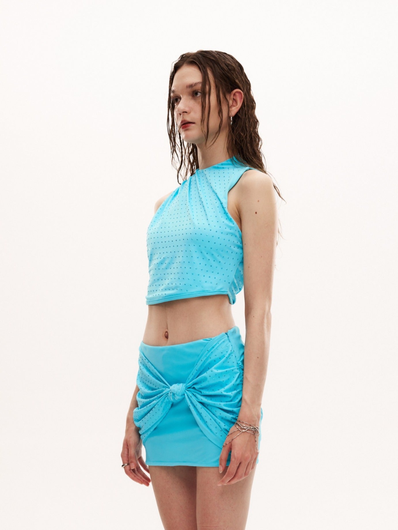 LIPA TOP in blue TANNA