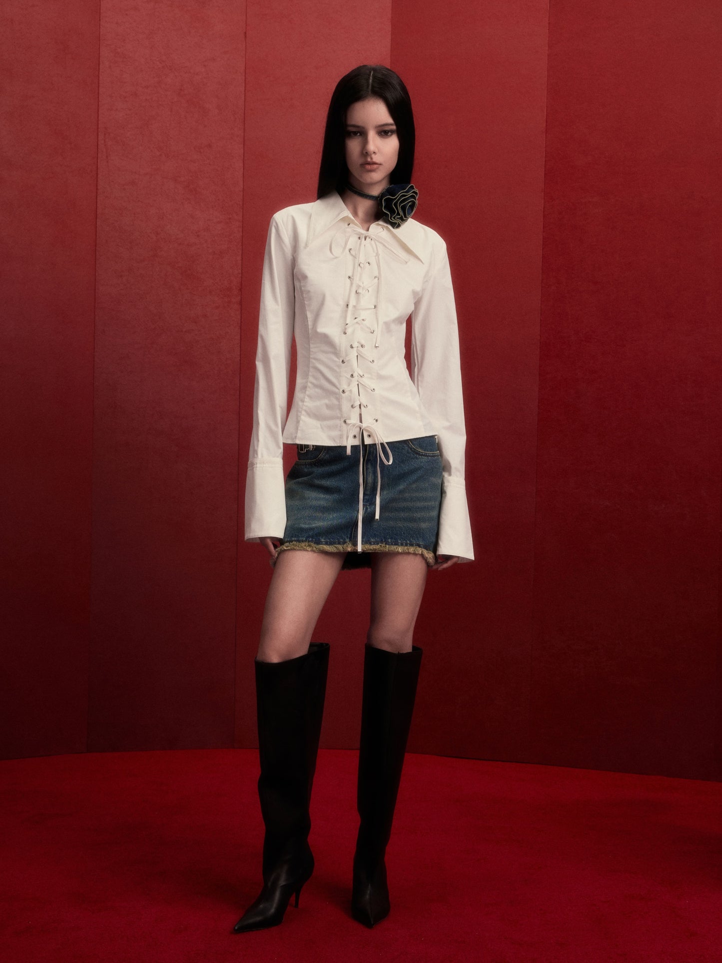 ZZNS TOP in white