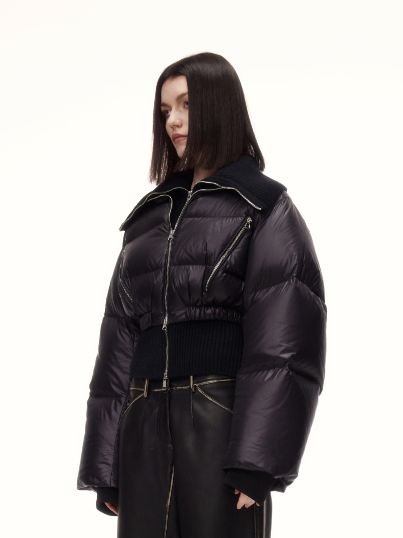 YORA DOWN JACKET in black