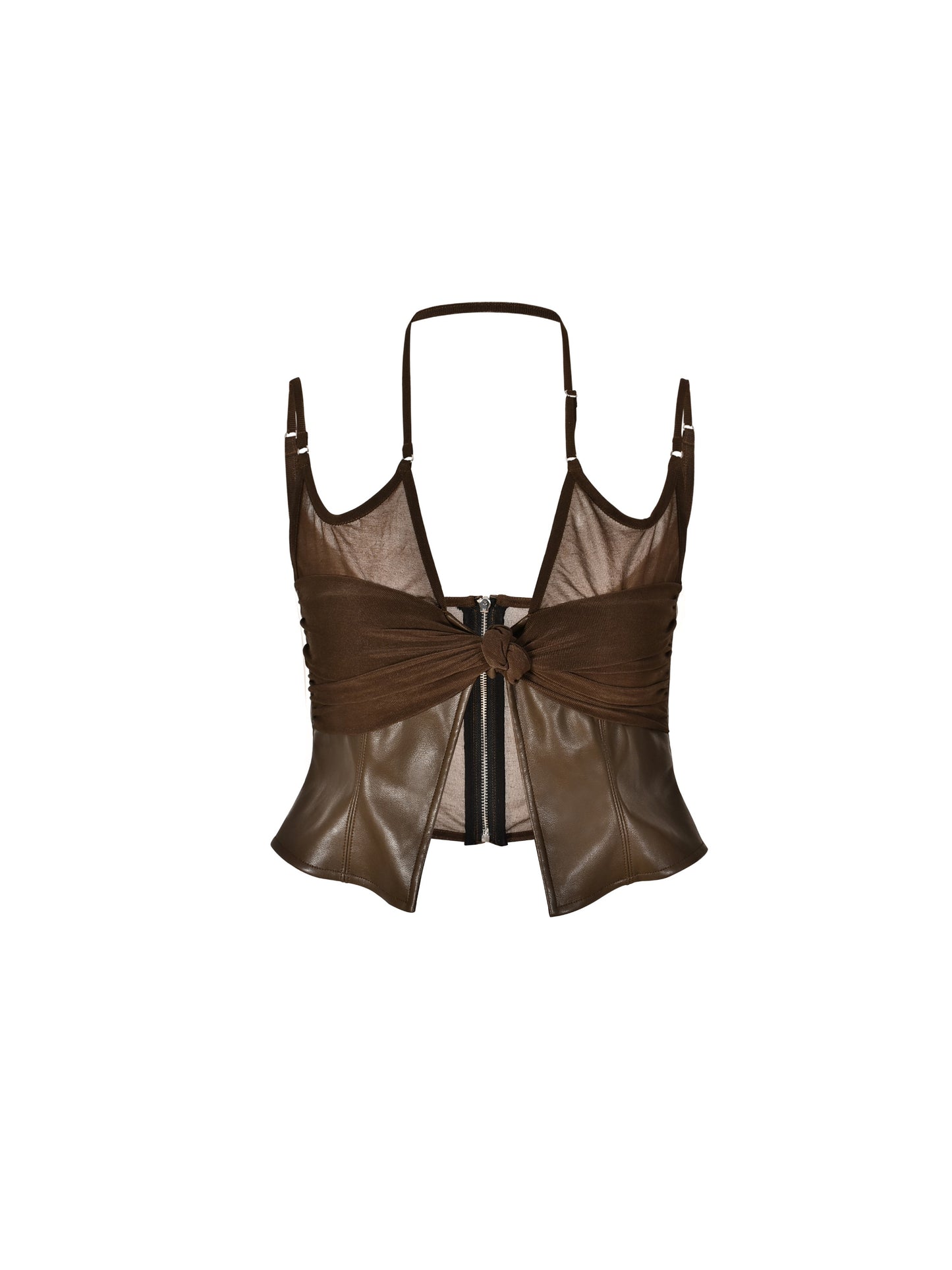 GIAY TOP in brown