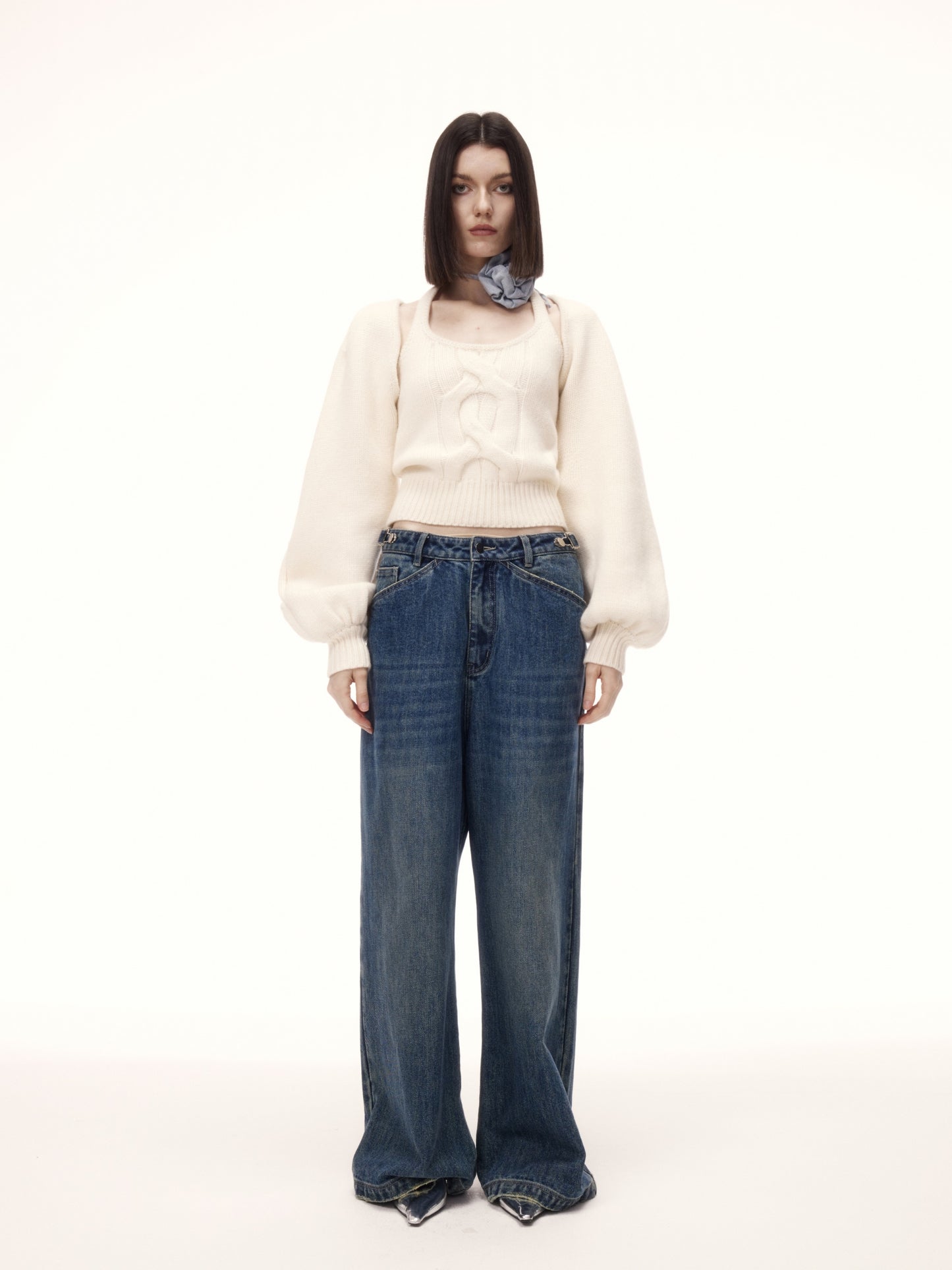 WENPA JEANS in denim blue