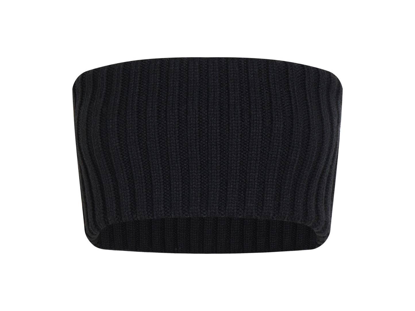 FABI TUBE TOP in black