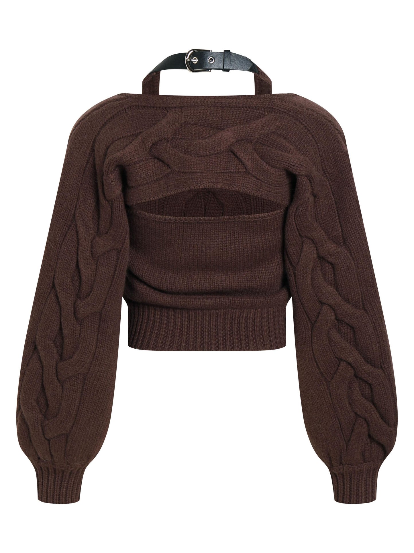 YUMOS TOP in brown