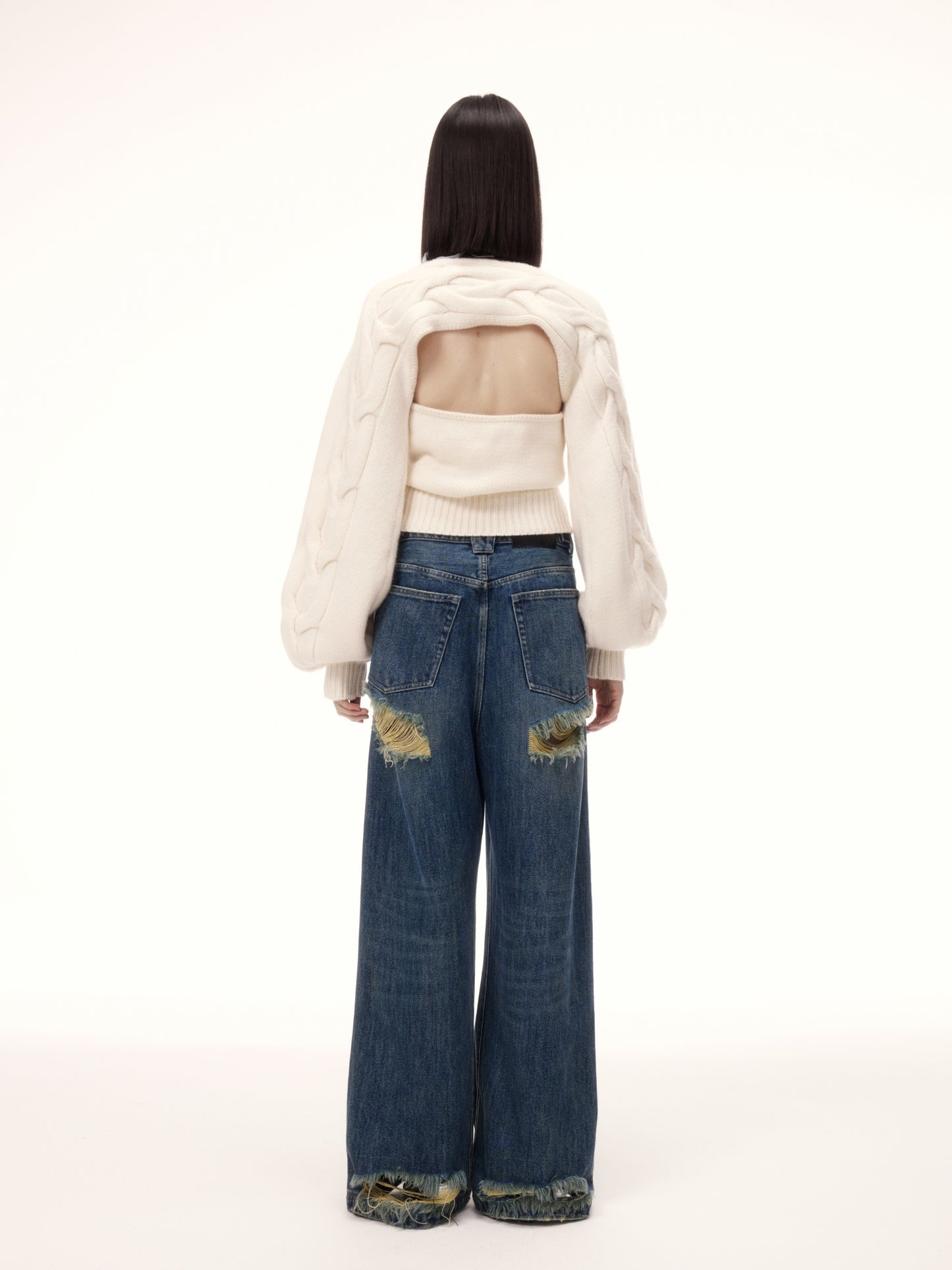 WENPA JEANS in denim blue
