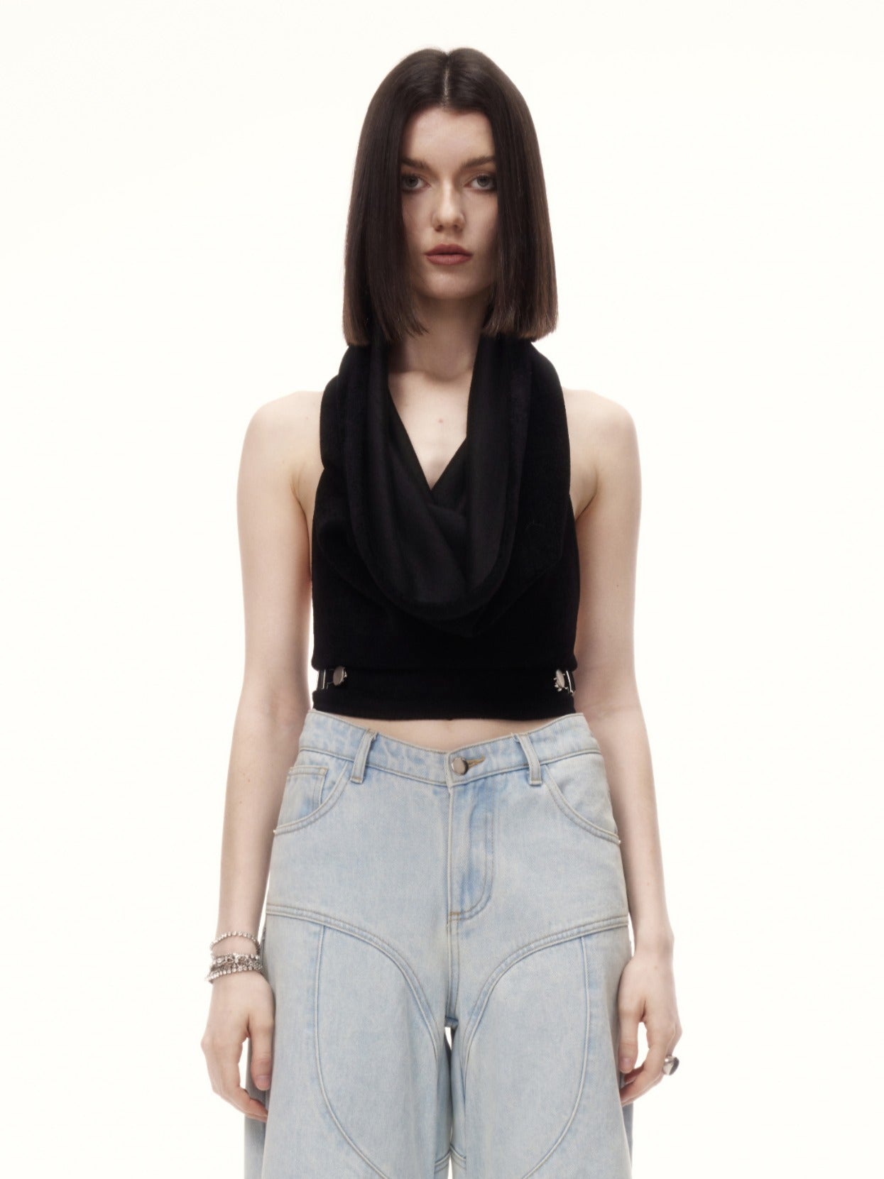 LIAMO TOP in black