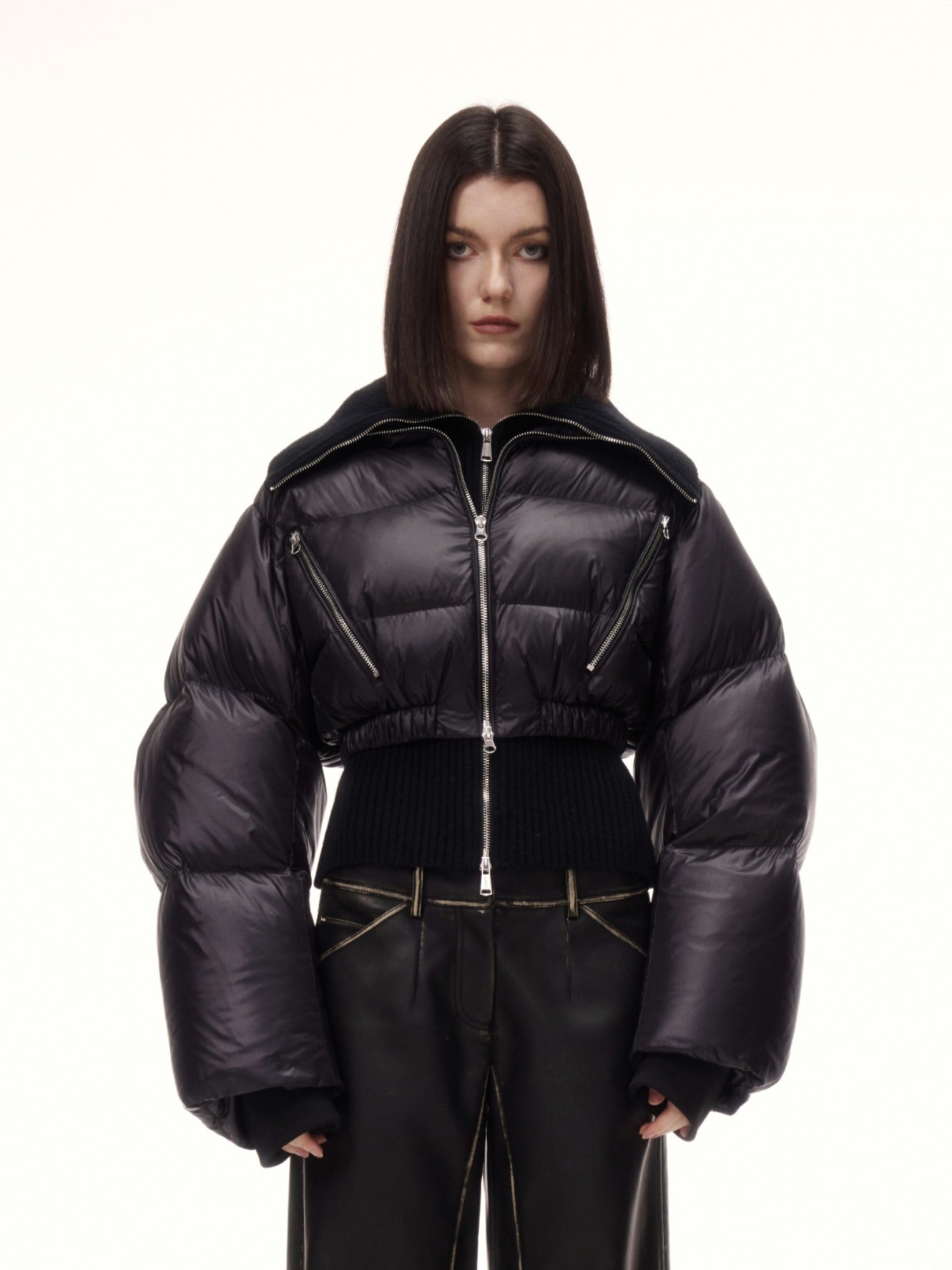 YORA DOWN JACKET in black