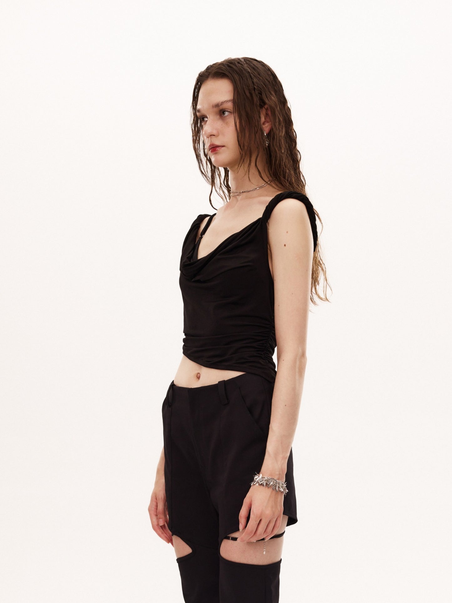 DALII TOP in black