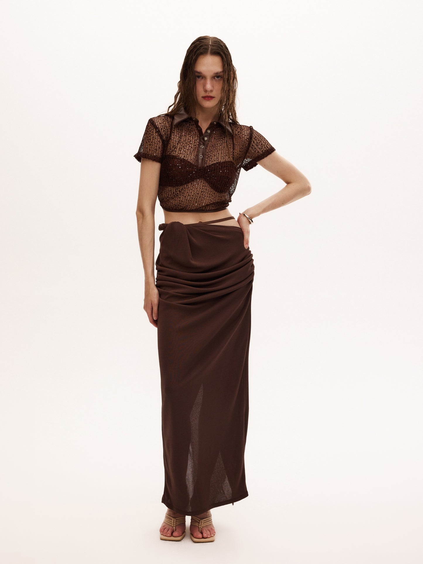 ZUPIA TOP in brown