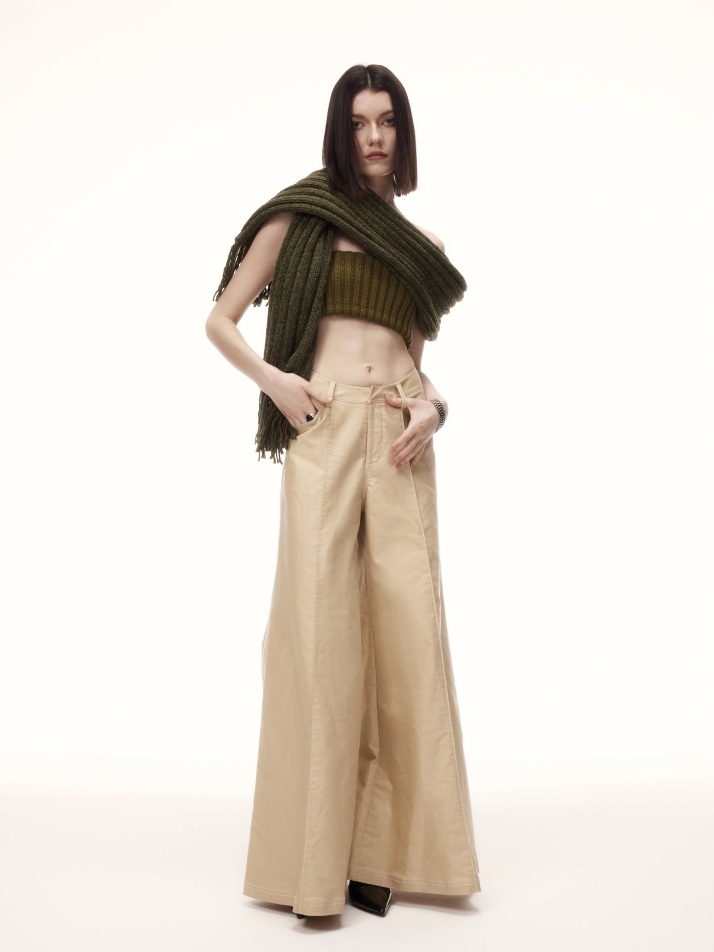 KENCU SHAWL in green