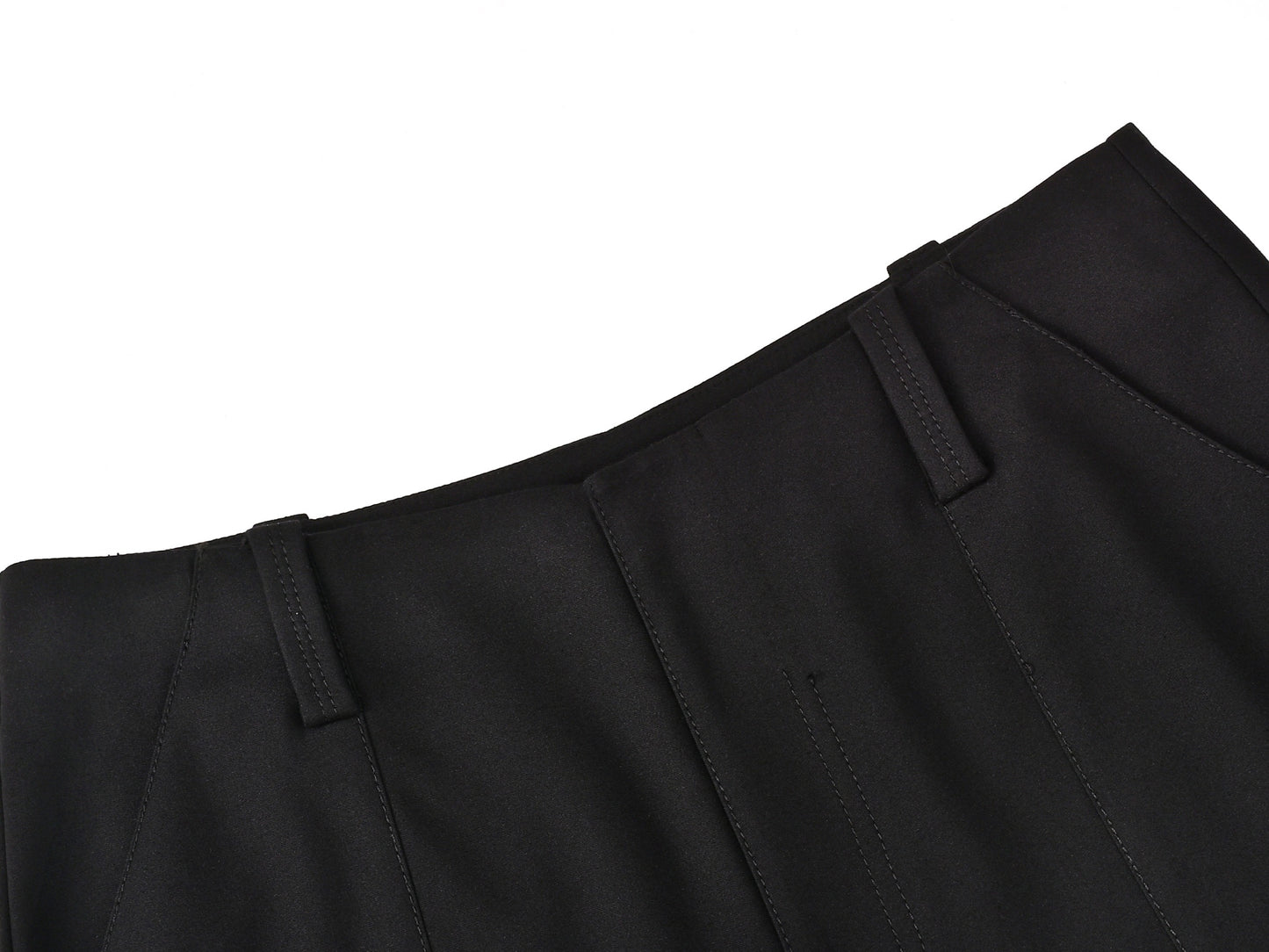 WAON TROUSERS in black