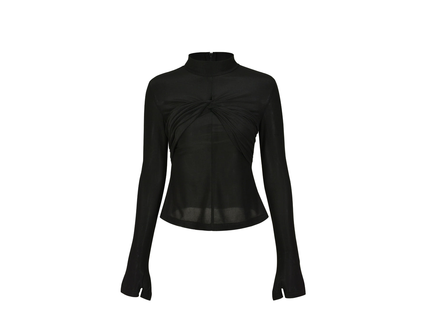WENOOS TOP in black