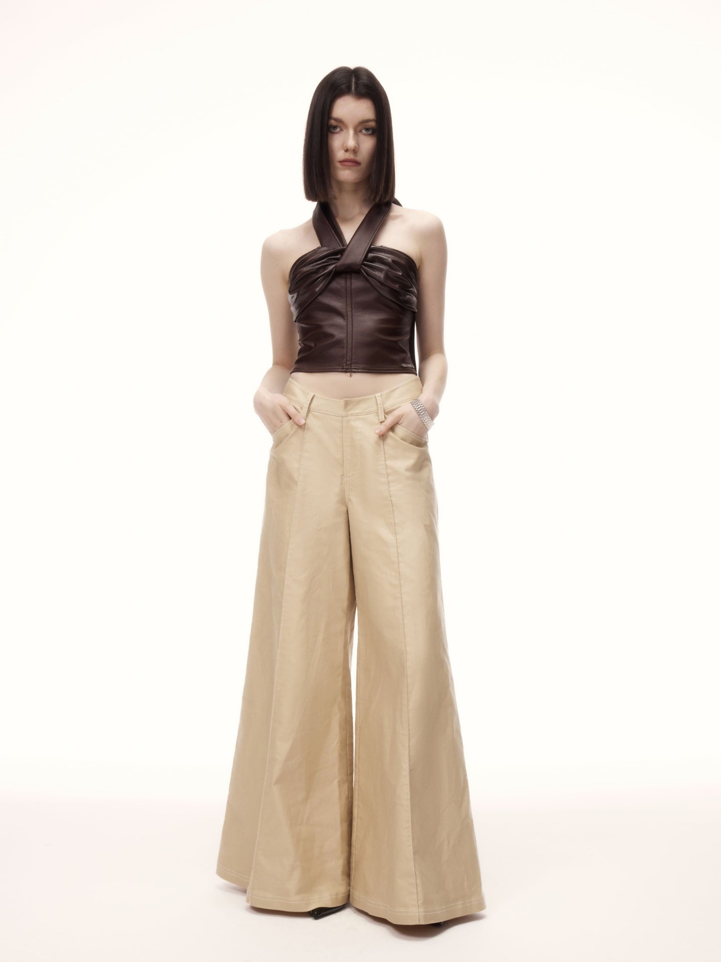 DALLO TOP in brown
