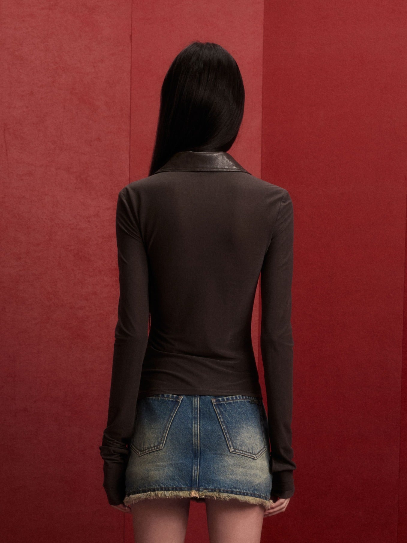 ZZNS TOP in brown