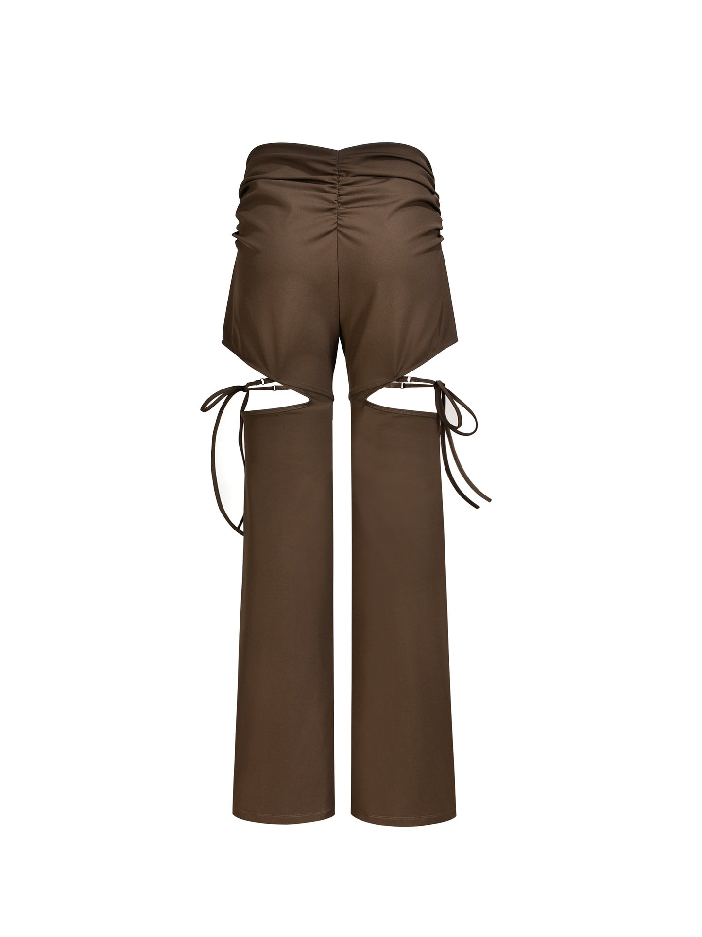 WAON TROUSERS in brown