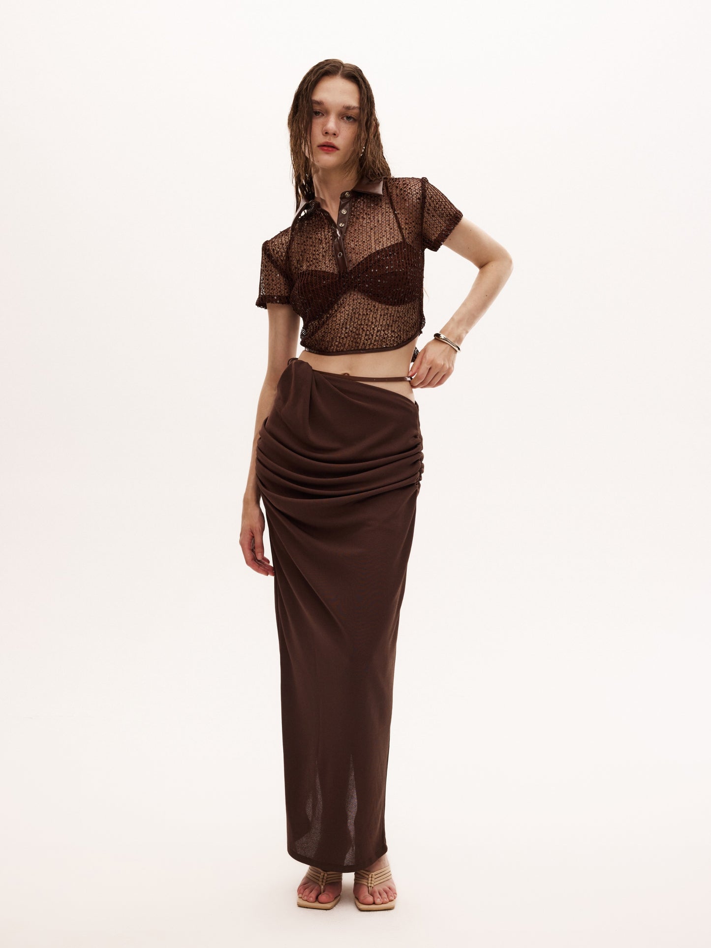 ZUPIA TOP in brown
