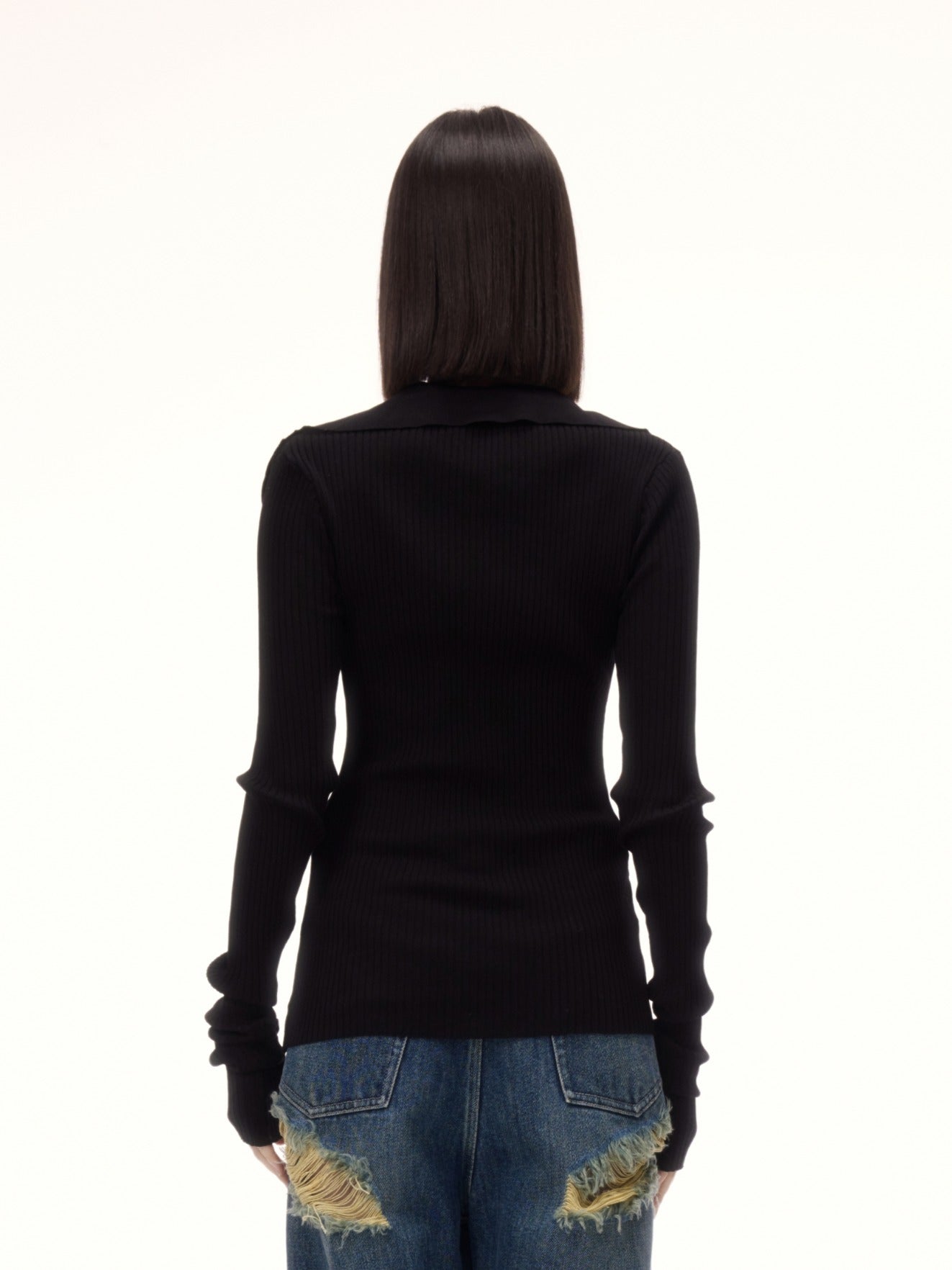 MIGQ TOP in black