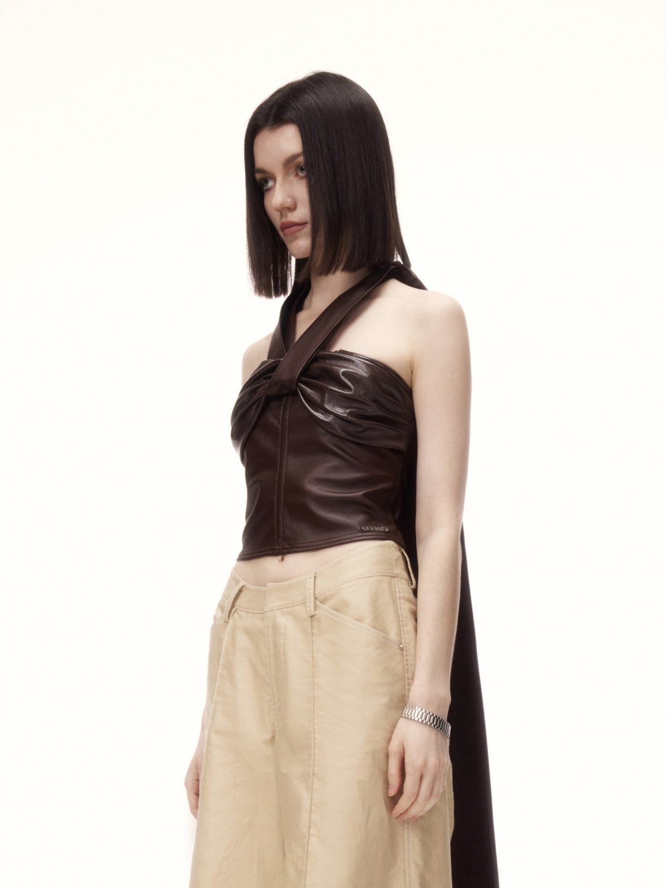 DALLO TOP in brown